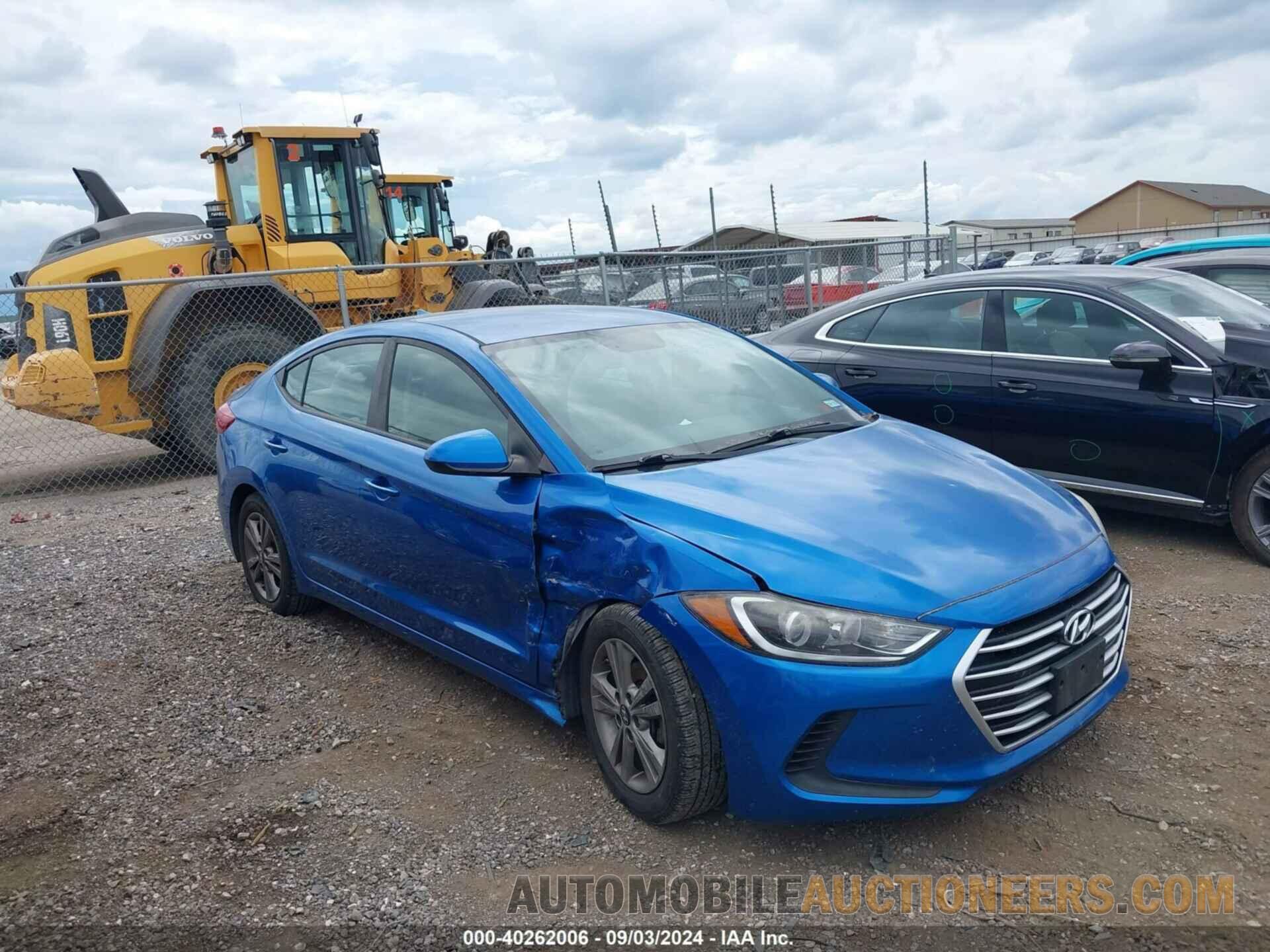 5NPD84LF2JH293972 HYUNDAI ELANTRA 2018