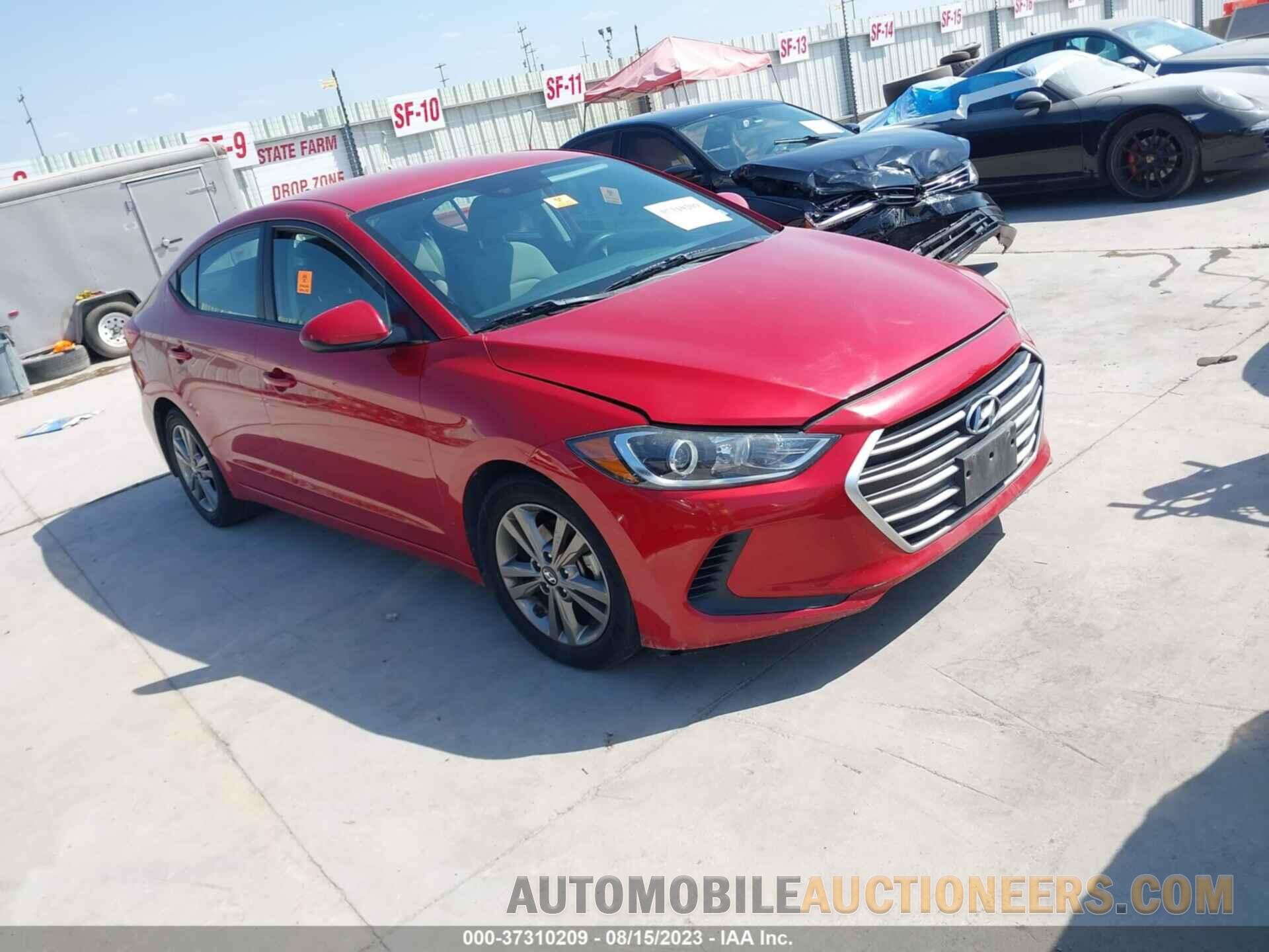 5NPD84LF2JH295902 HYUNDAI ELANTRA 2018