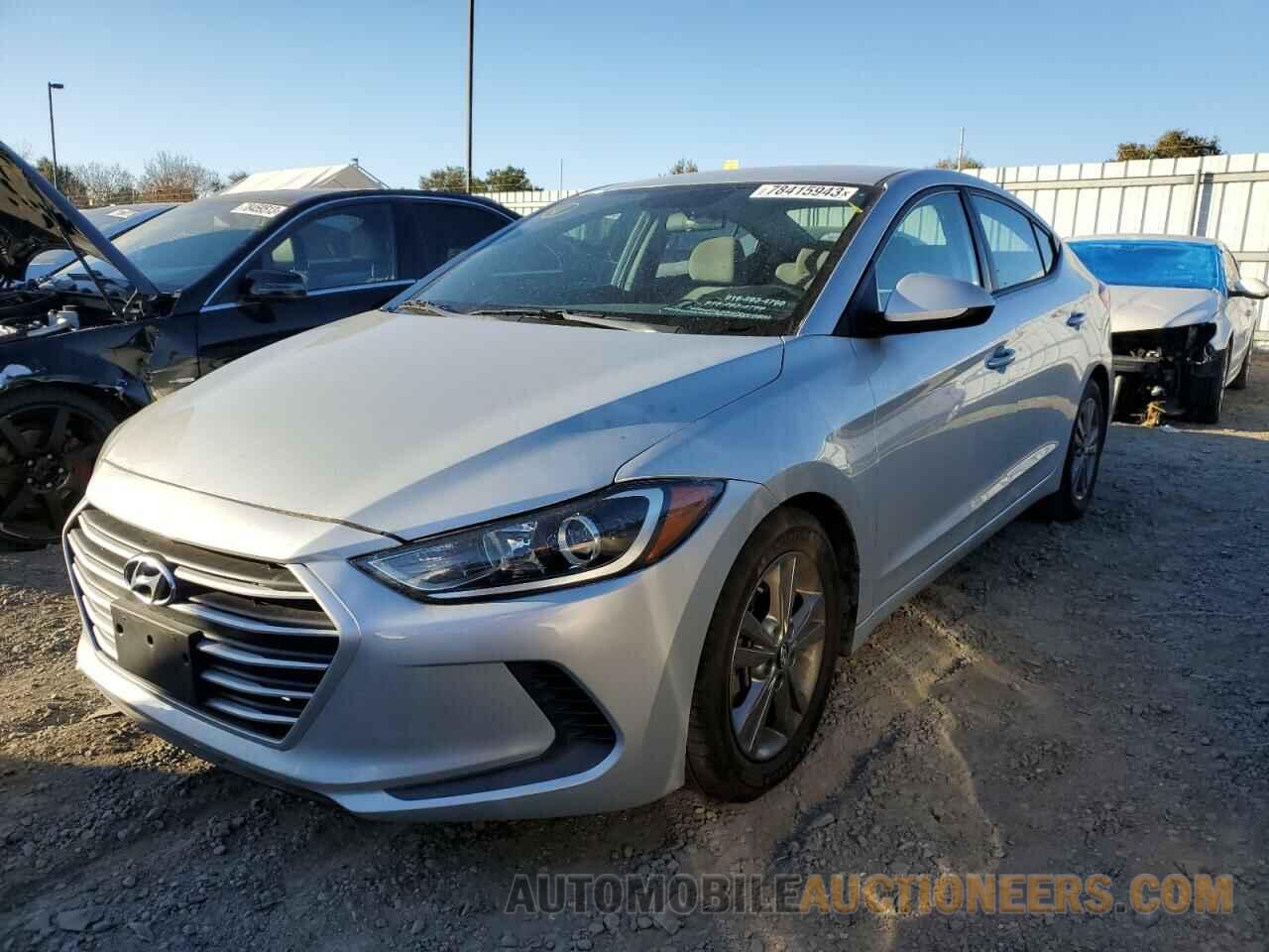 5NPD84LF2JH296788 HYUNDAI ELANTRA 2018