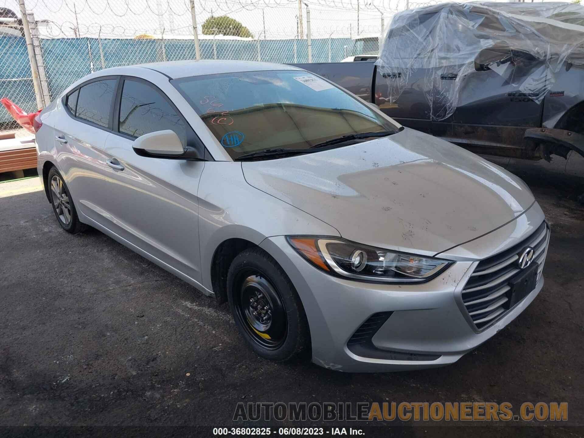 5NPD84LF2JH299660 HYUNDAI ELANTRA 2018