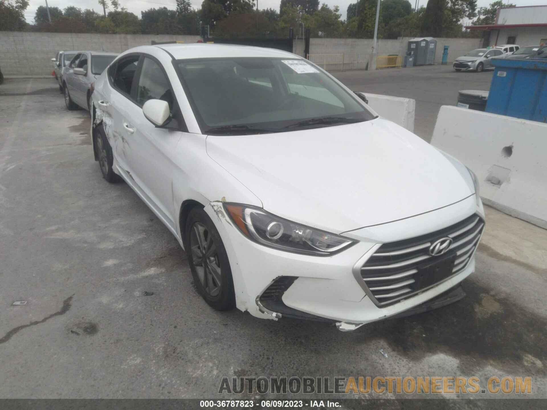 5NPD84LF2JH302749 HYUNDAI ELANTRA 2018