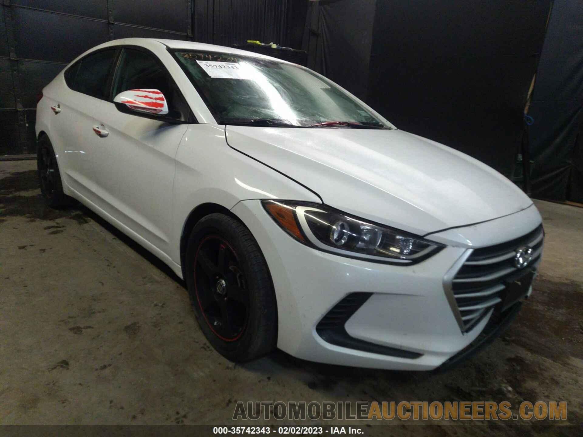 5NPD84LF2JH303917 HYUNDAI ELANTRA 2018