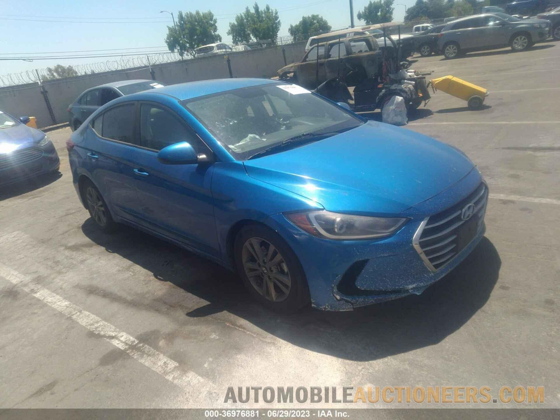 5NPD84LF2JH304968 HYUNDAI ELANTRA 2018