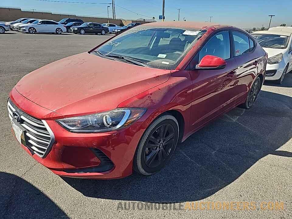 5NPD84LF2JH305778 Hyundai Elantra 2018