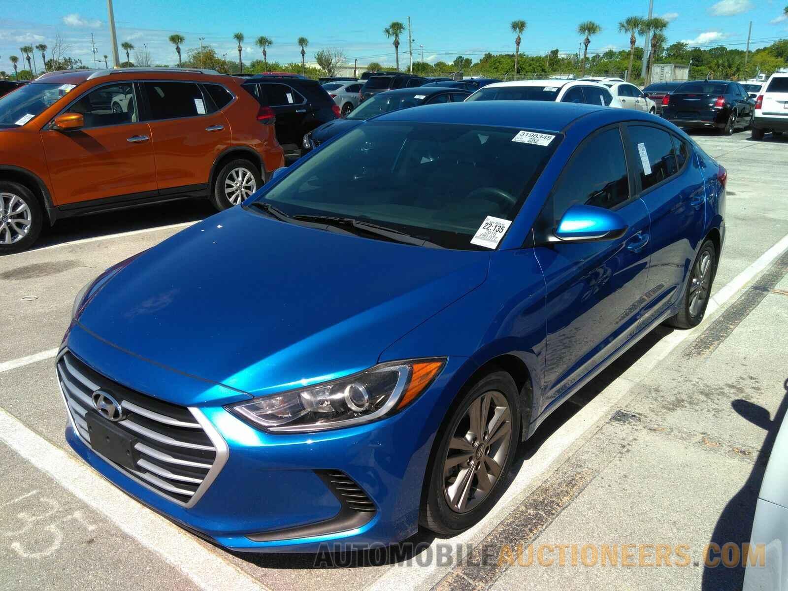 5NPD84LF2JH309653 Hyundai Elantra 2018