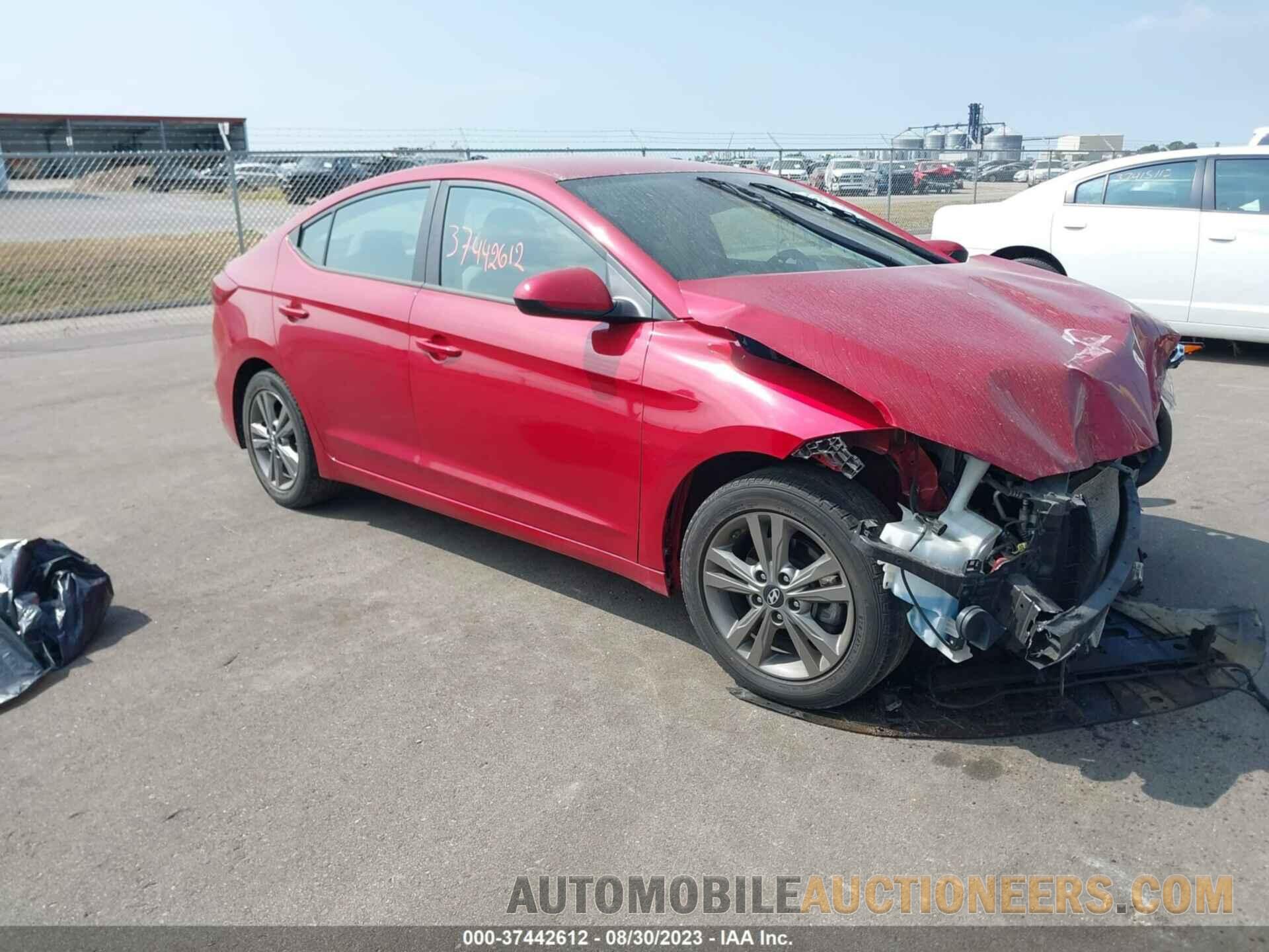 5NPD84LF2JH318899 HYUNDAI ELANTRA 2018