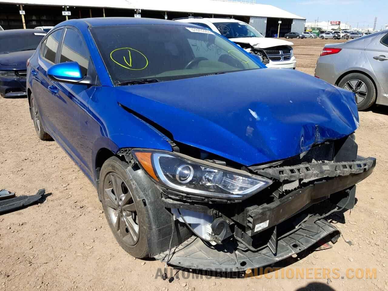 5NPD84LF2JH322659 HYUNDAI ELANTRA 2018