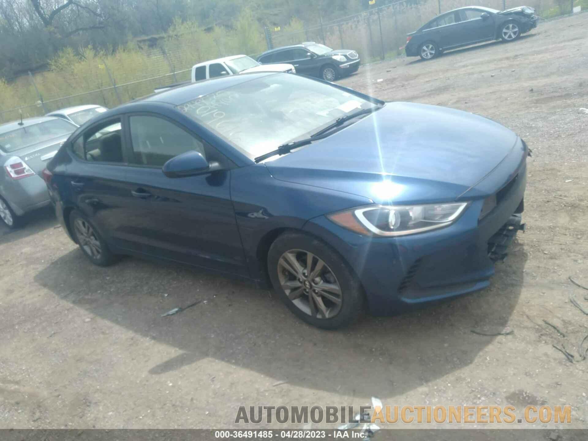 5NPD84LF2JH324539 HYUNDAI ELANTRA 2018