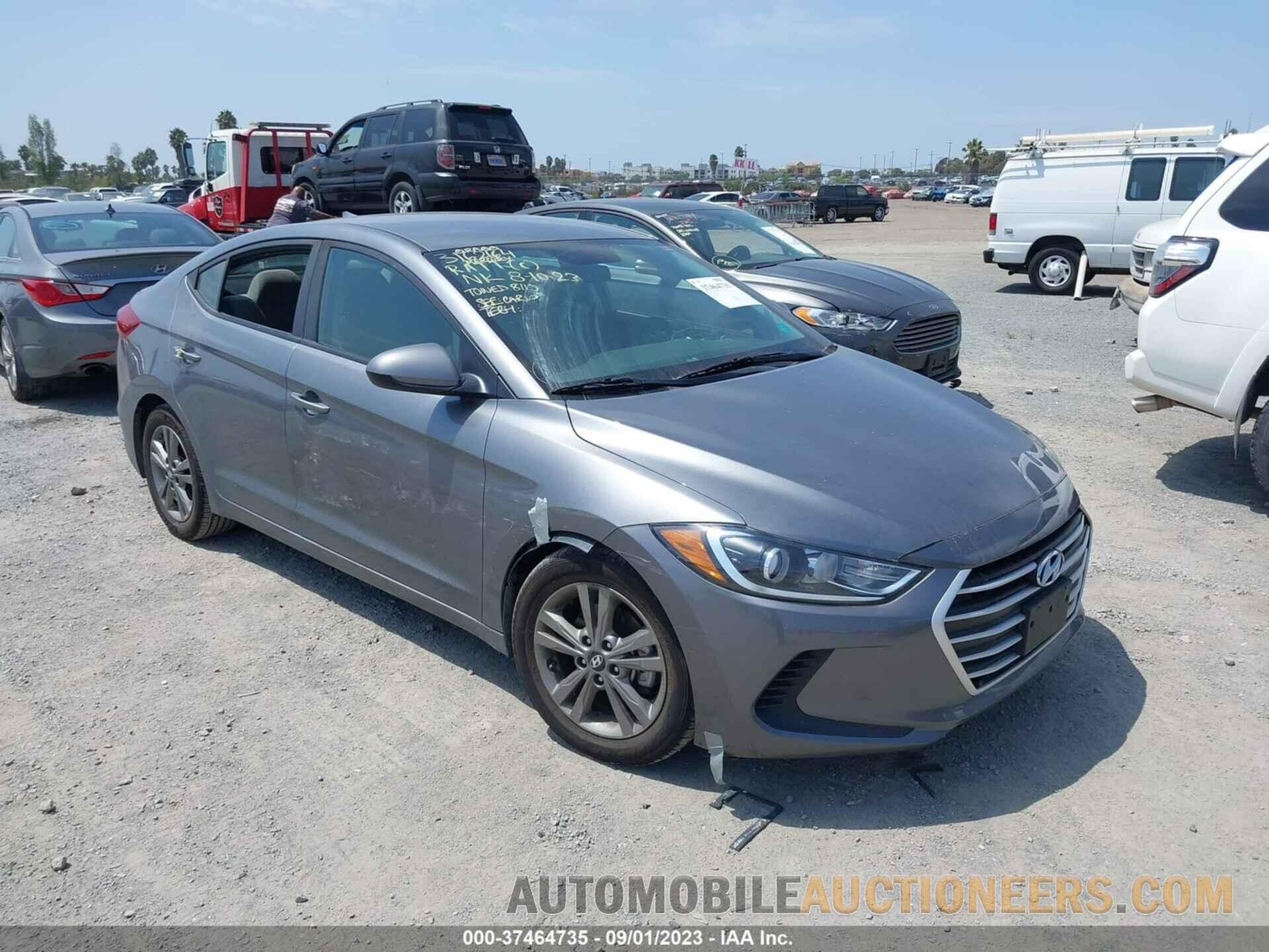 5NPD84LF2JH325917 HYUNDAI ELANTRA 2018