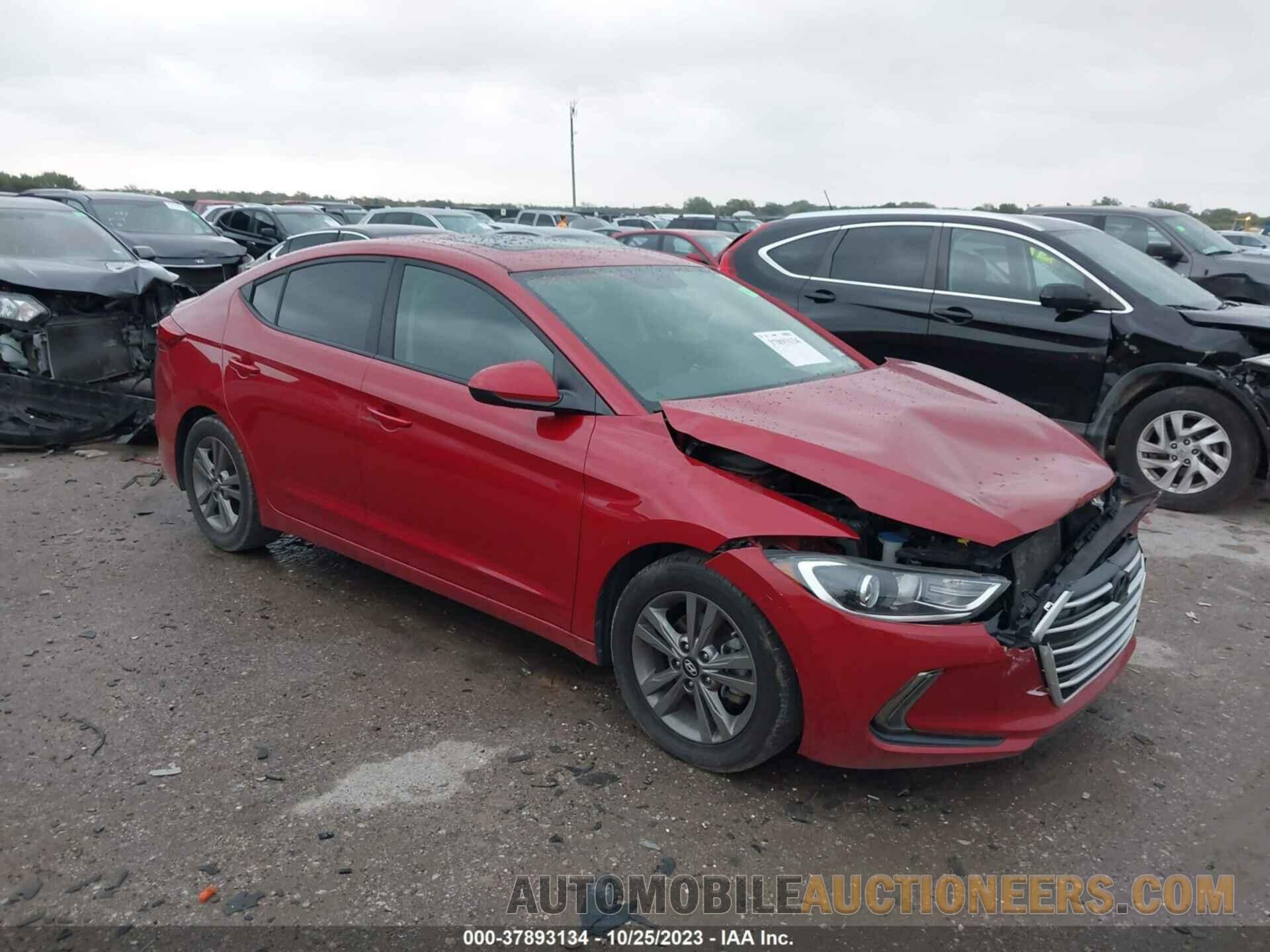 5NPD84LF2JH327912 HYUNDAI ELANTRA 2018