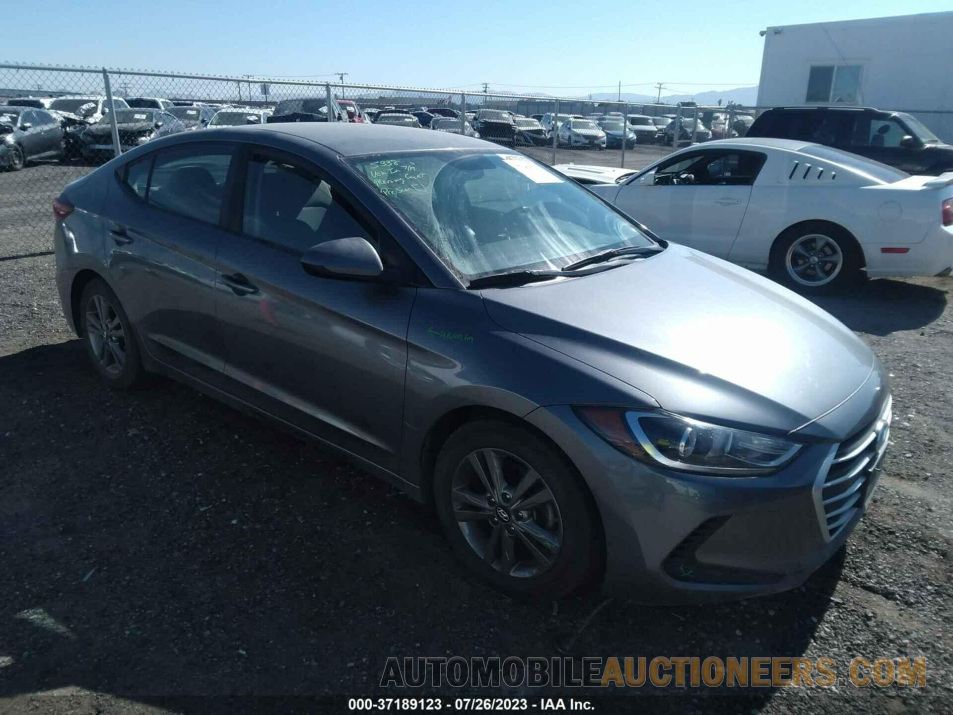 5NPD84LF2JH329935 HYUNDAI ELANTRA 2018