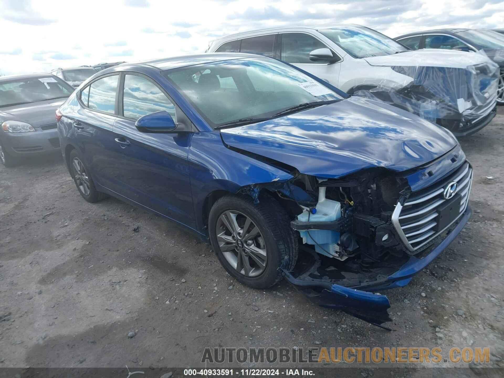 5NPD84LF2JH334665 HYUNDAI ELANTRA 2018