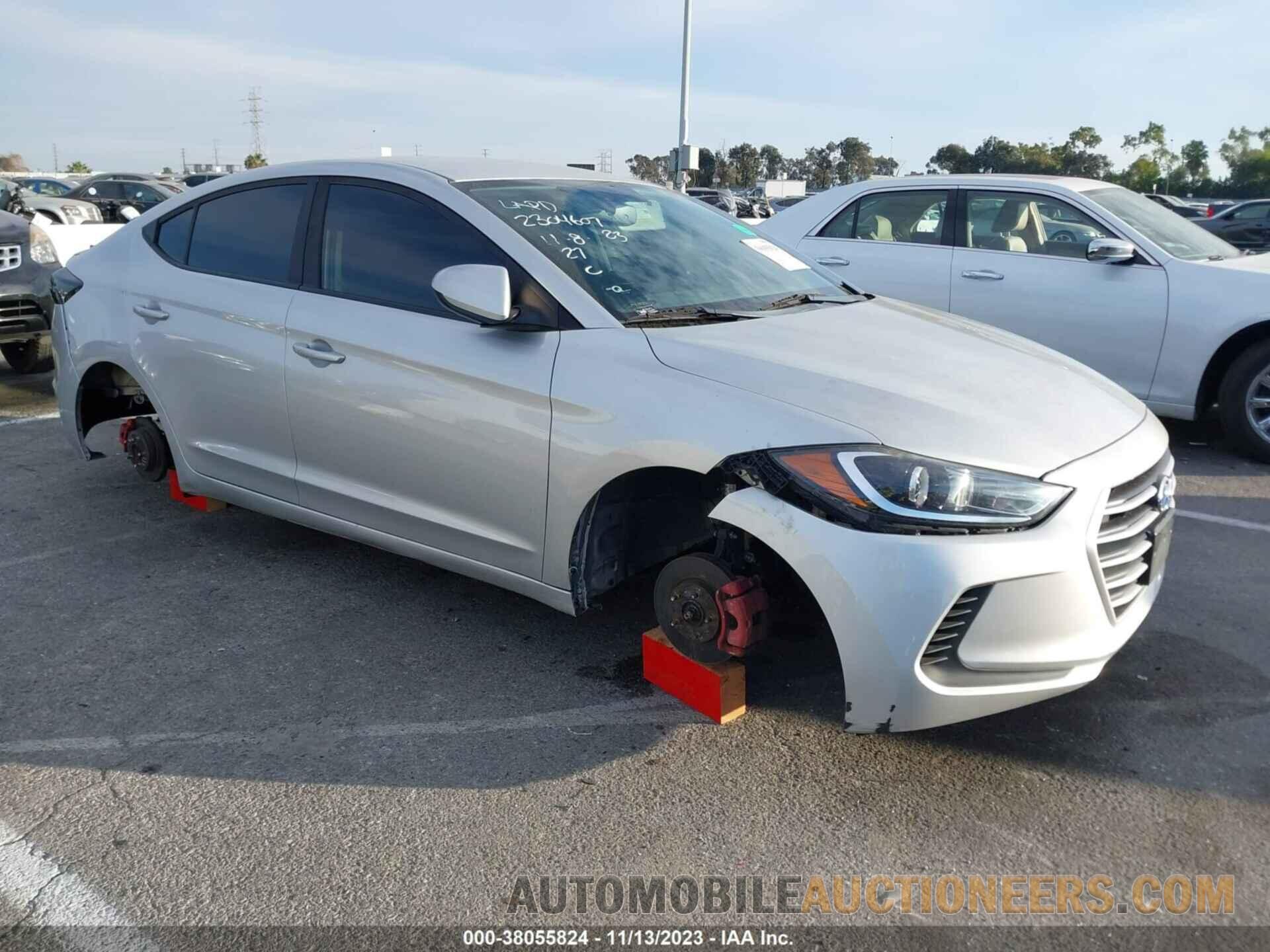 5NPD84LF2JH342457 HYUNDAI ELANTRA 2018