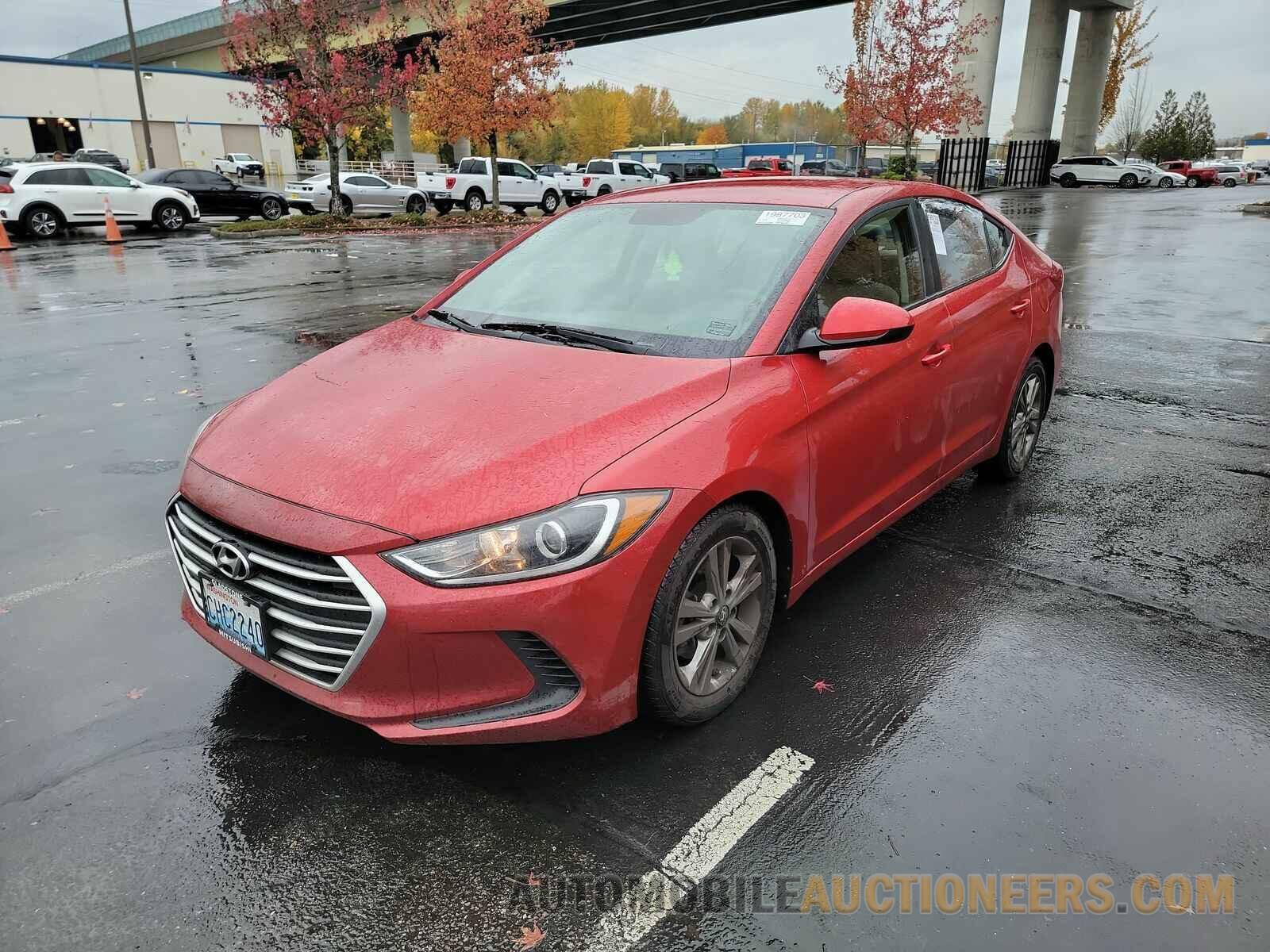 5NPD84LF2JH345472 Hyundai Elantra 2018