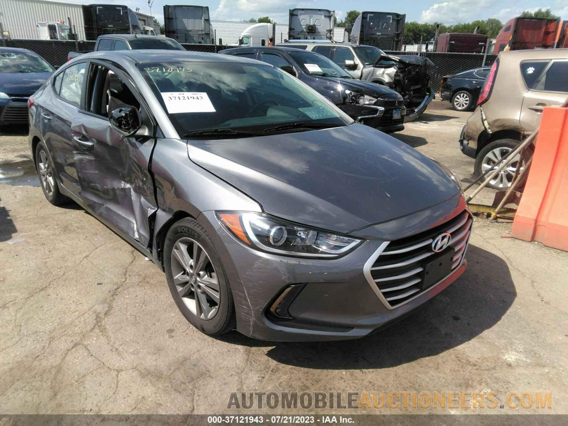 5NPD84LF2JH350252 HYUNDAI ELANTRA 2018