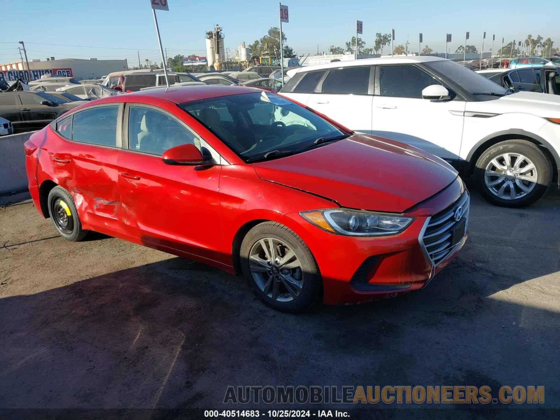 5NPD84LF2JH366192 HYUNDAI ELANTRA 2018