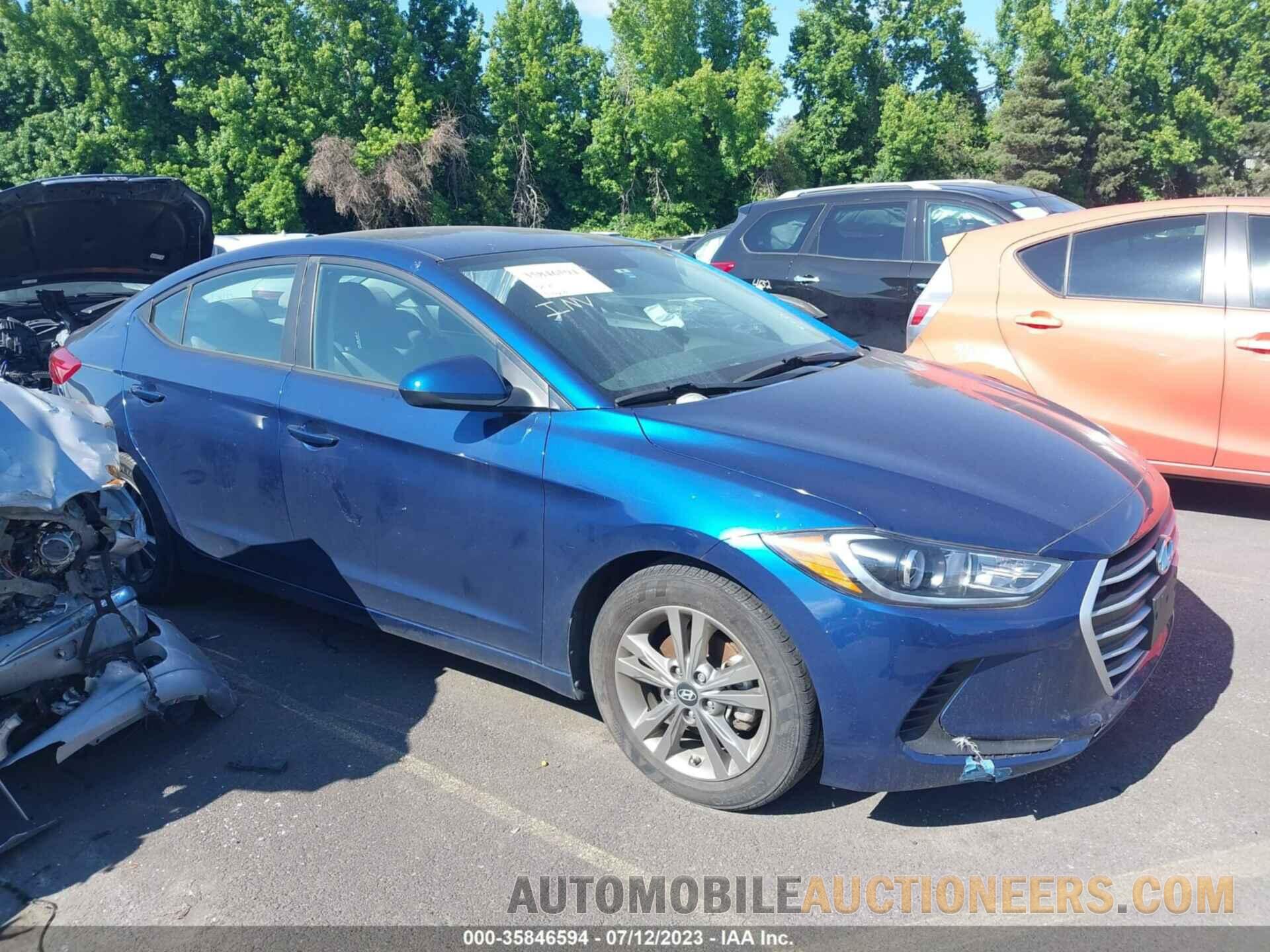 5NPD84LF2JH367486 HYUNDAI ELANTRA 2018