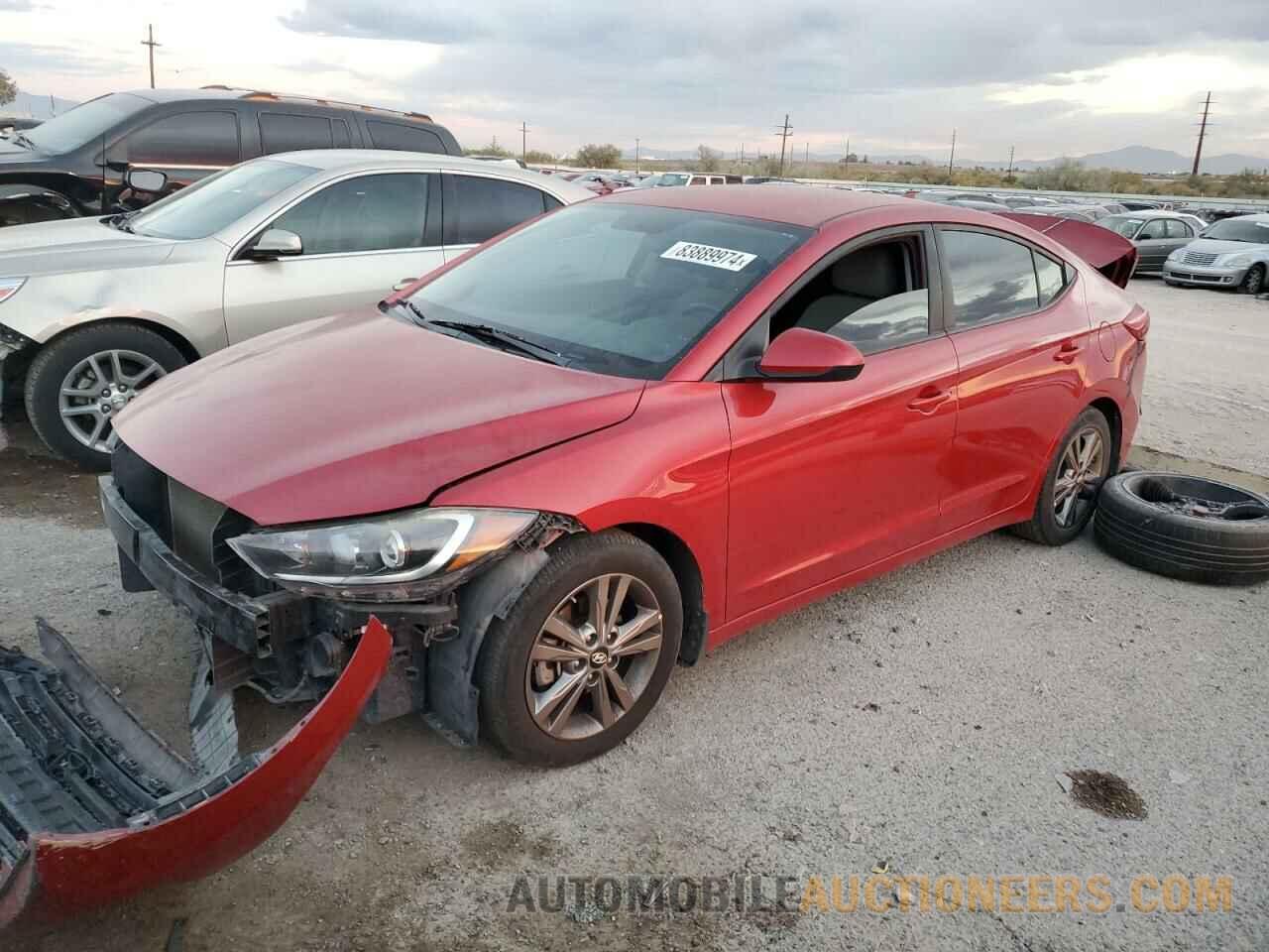 5NPD84LF2JH367732 HYUNDAI ELANTRA 2018