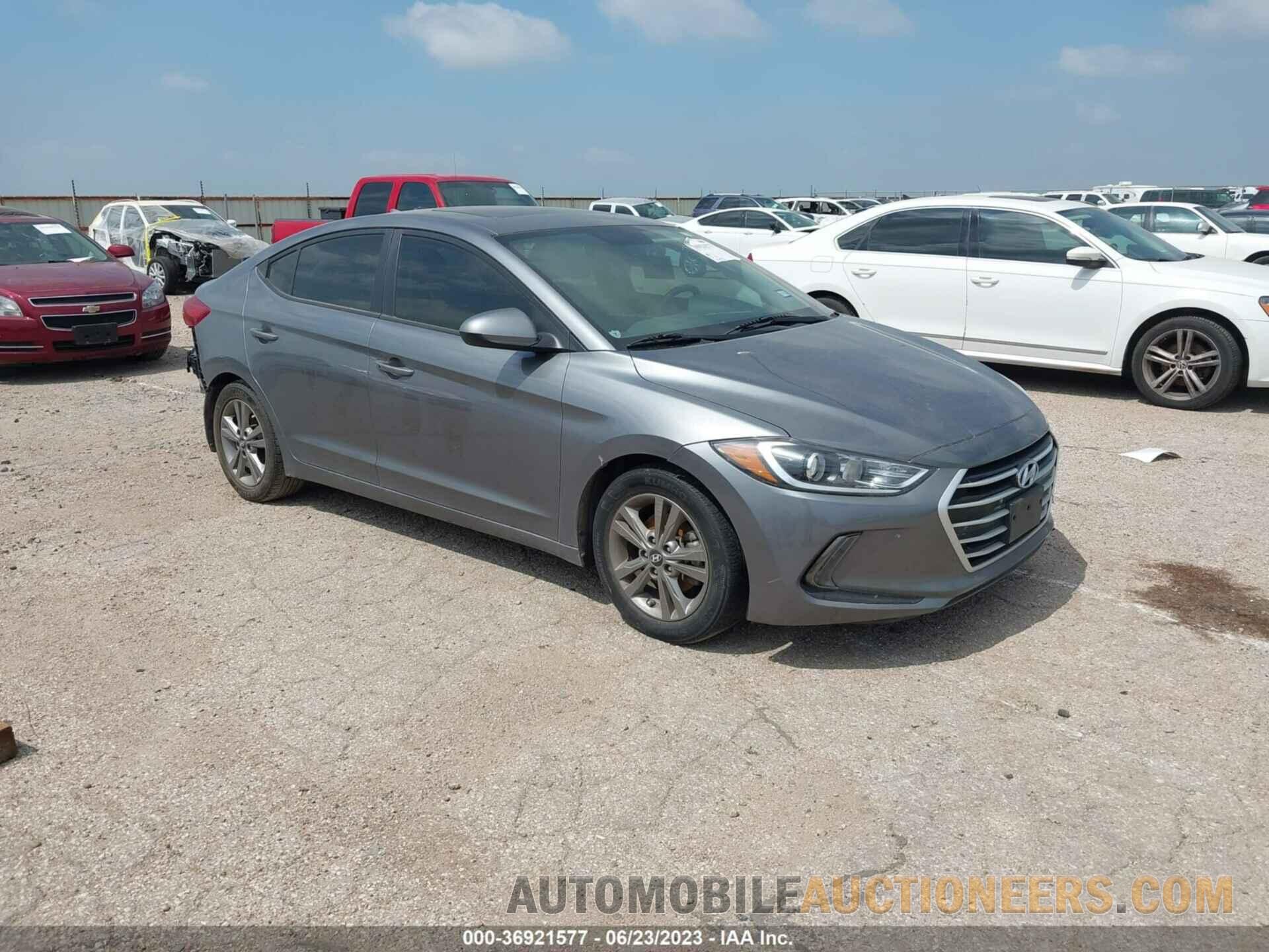 5NPD84LF2JH369206 HYUNDAI ELANTRA 2018