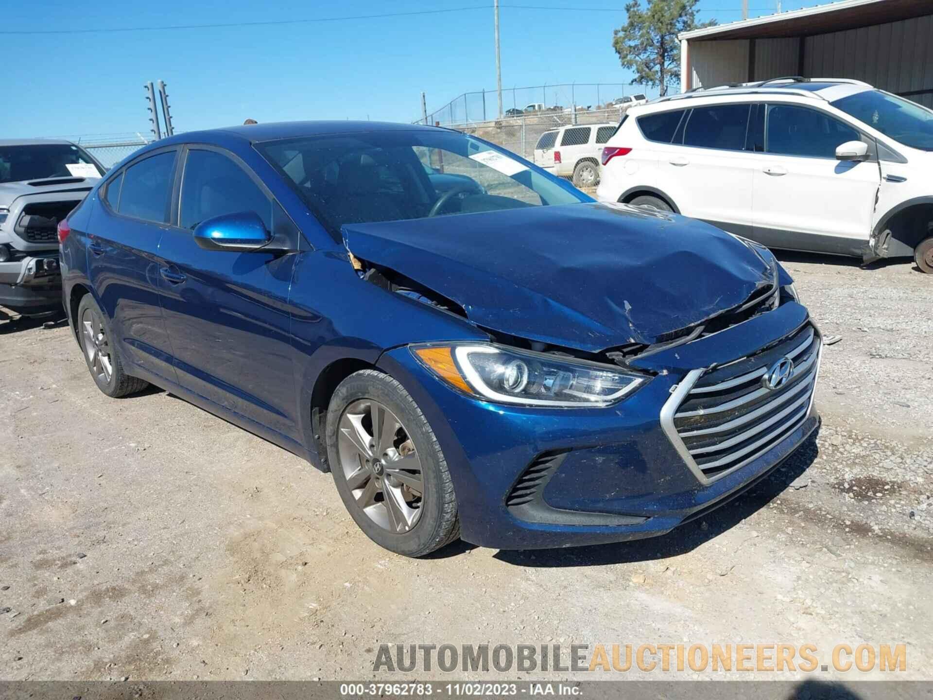 5NPD84LF2JH381968 HYUNDAI ELANTRA 2018