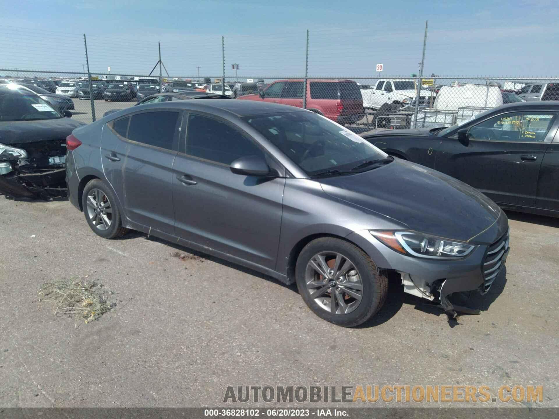 5NPD84LF2JH385020 HYUNDAI ELANTRA 2018