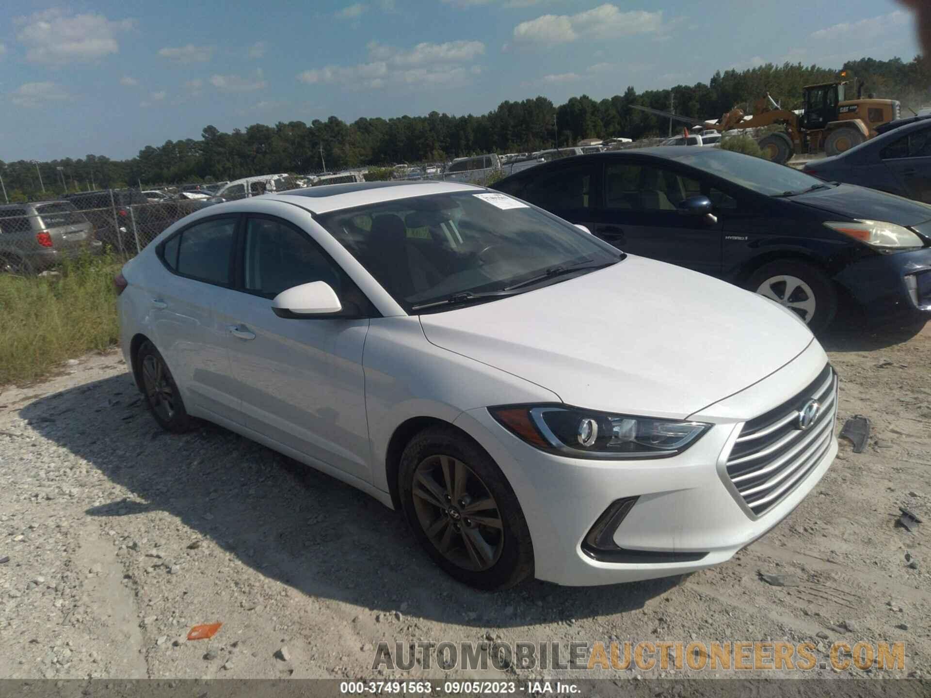 5NPD84LF2JH396809 HYUNDAI ELANTRA 2018