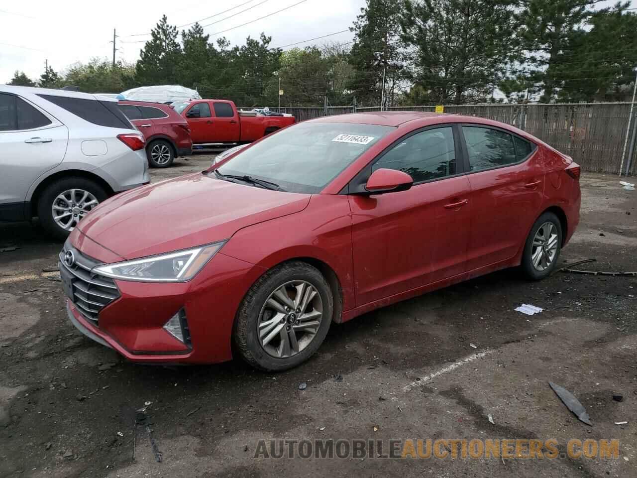 5NPD84LF2KH430801 HYUNDAI ELANTRA 2019