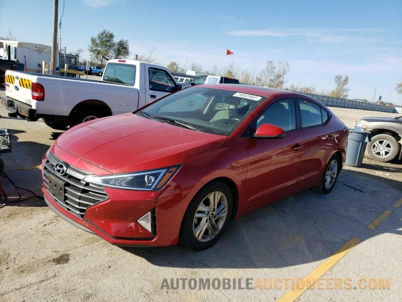 5NPD84LF2KH450370 HYUNDAI ELANTRA 2019