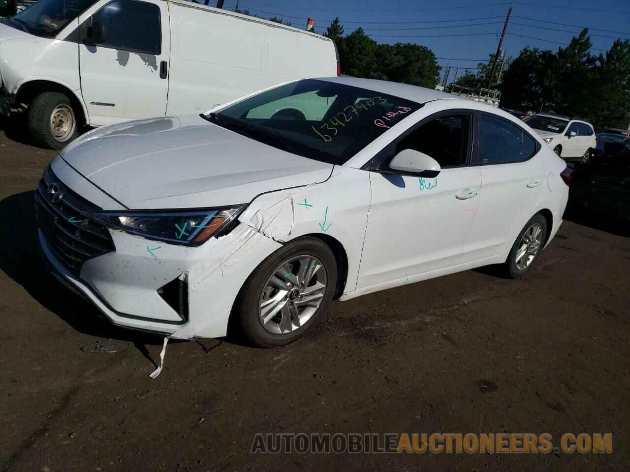 5NPD84LF2KH456282 HYUNDAI ELANTRA 2019