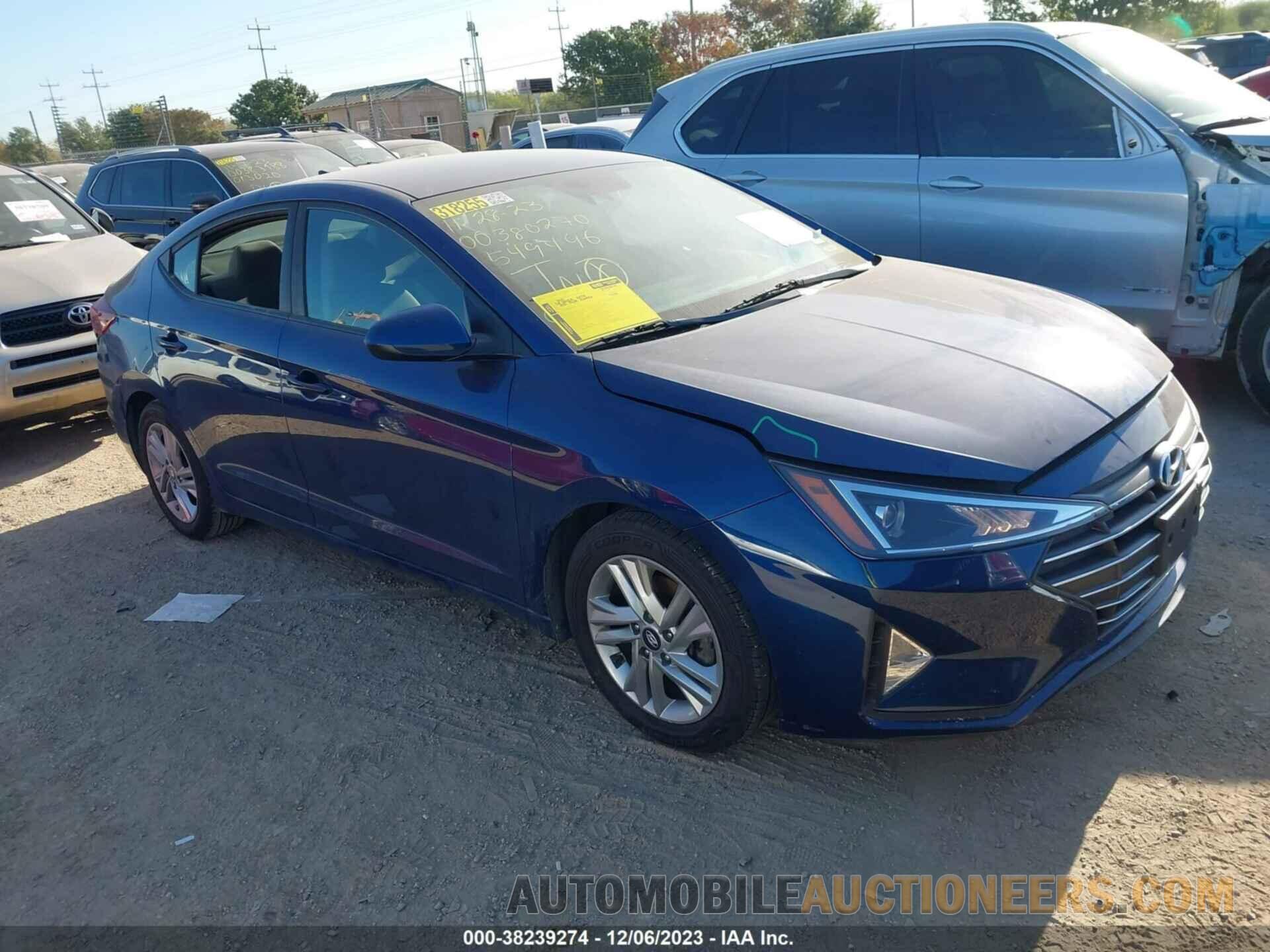 5NPD84LF2LH549496 HYUNDAI ELANTRA 2020