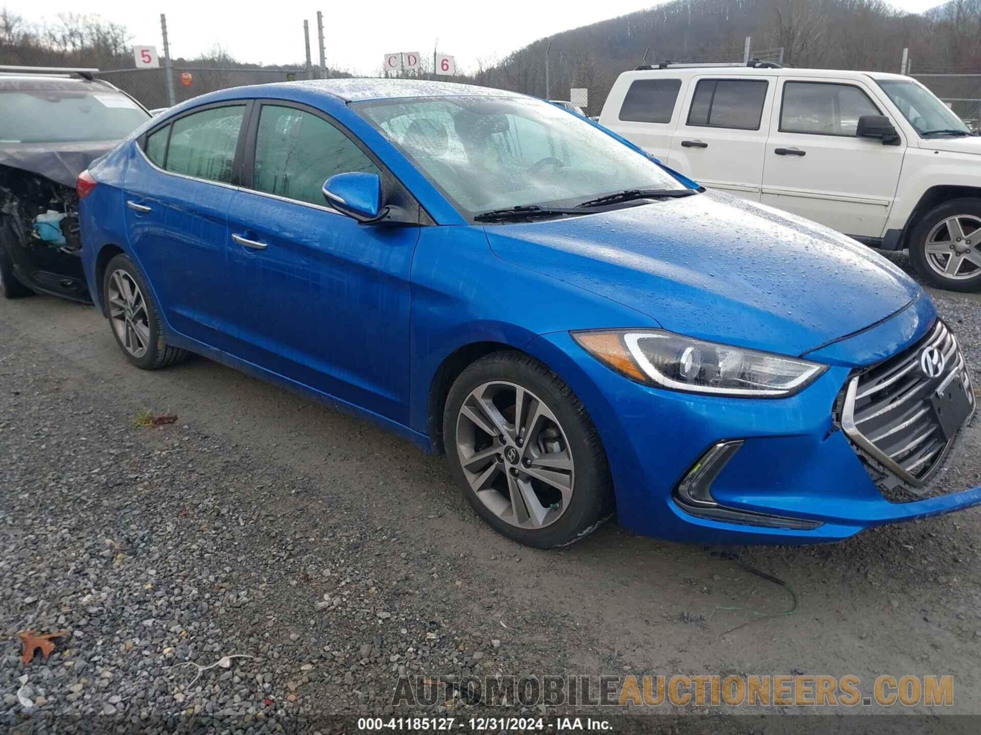 5NPD84LF3HH072696 HYUNDAI ELANTRA 2017