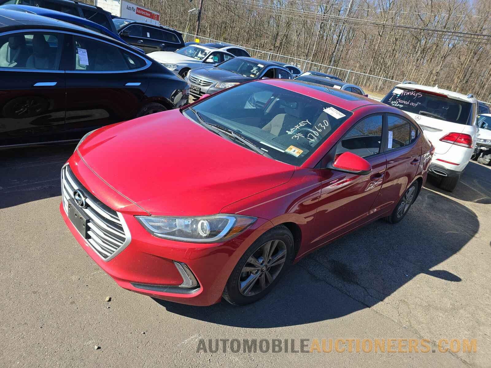 5NPD84LF3HH170630 Hyundai Elantra 2017