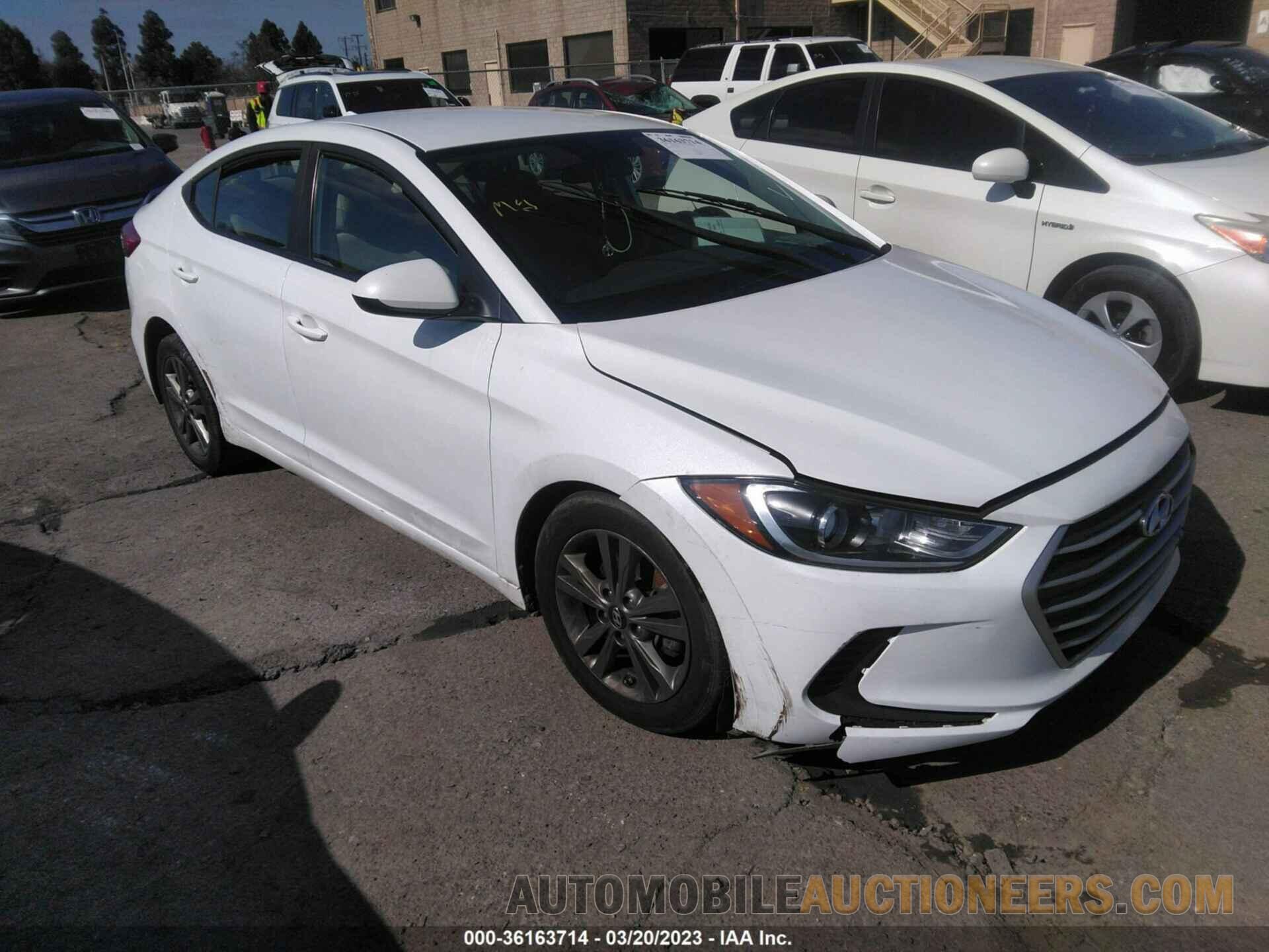 5NPD84LF3JH218018 HYUNDAI ELANTRA 2018