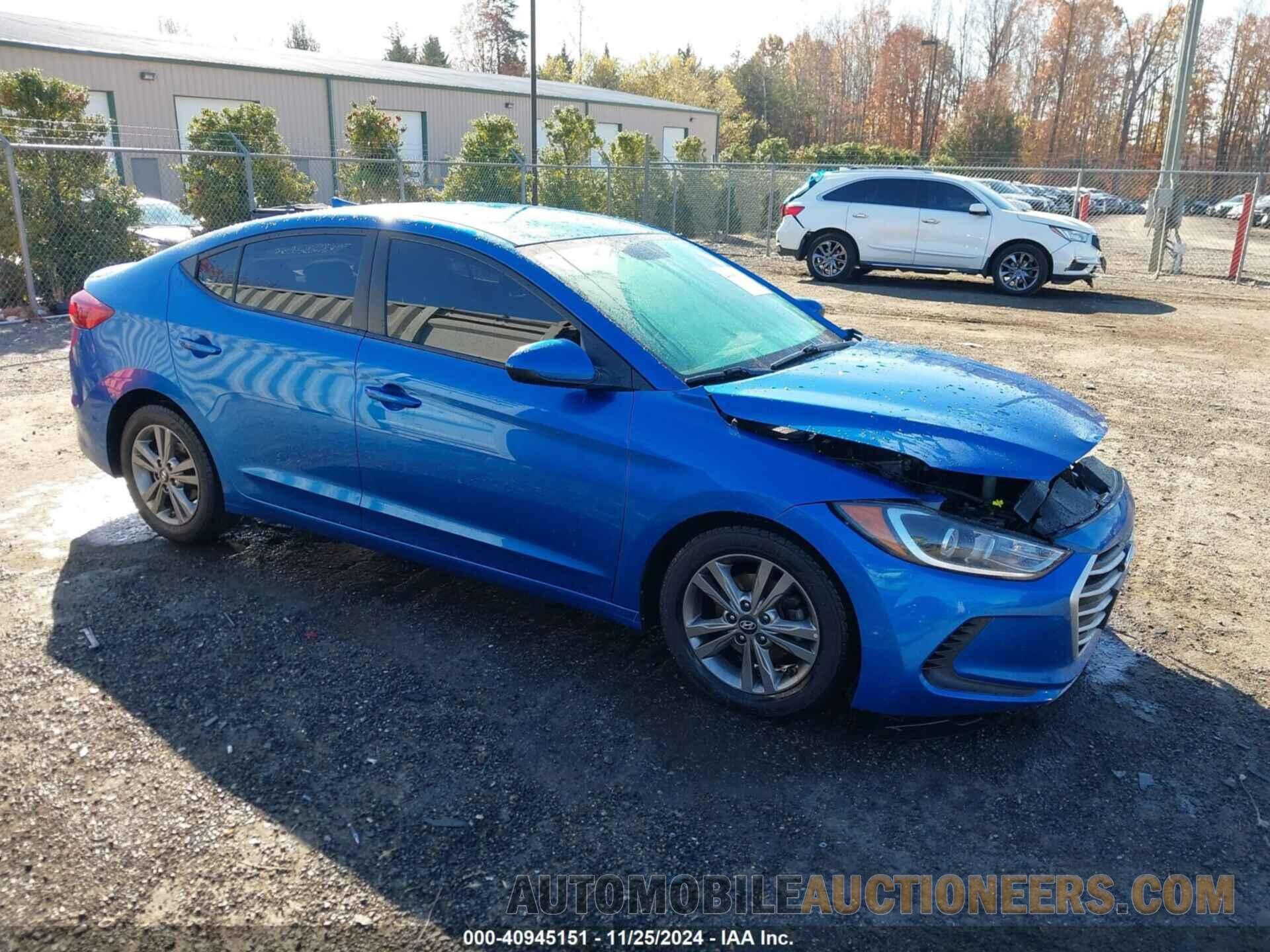 5NPD84LF3JH231836 HYUNDAI ELANTRA 2018