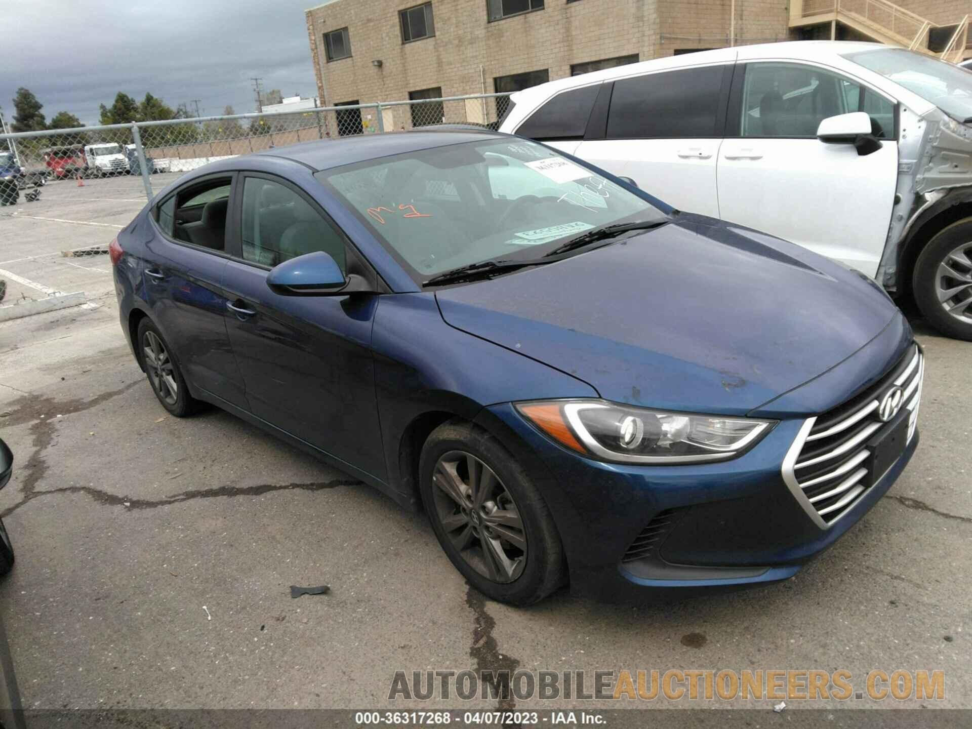 5NPD84LF3JH232162 HYUNDAI ELANTRA 2018