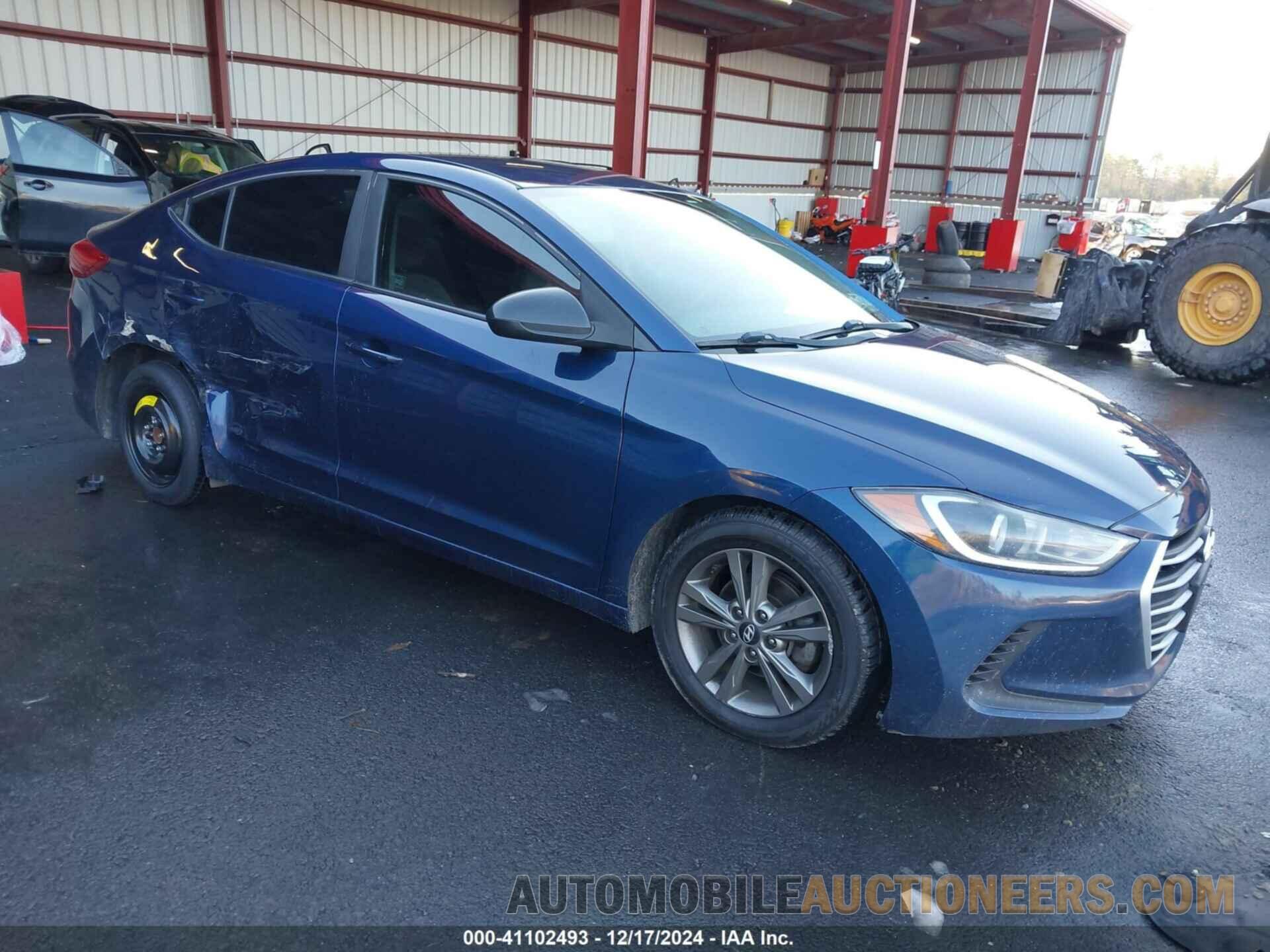 5NPD84LF3JH245882 HYUNDAI ELANTRA 2018