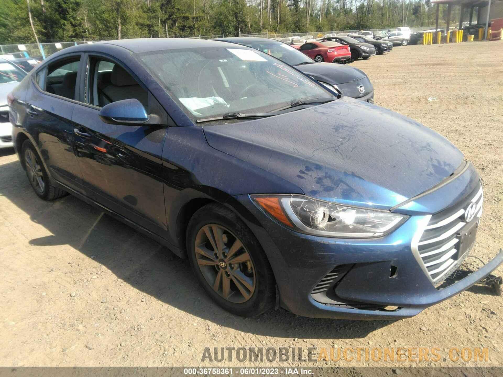 5NPD84LF3JH249642 HYUNDAI ELANTRA 2018