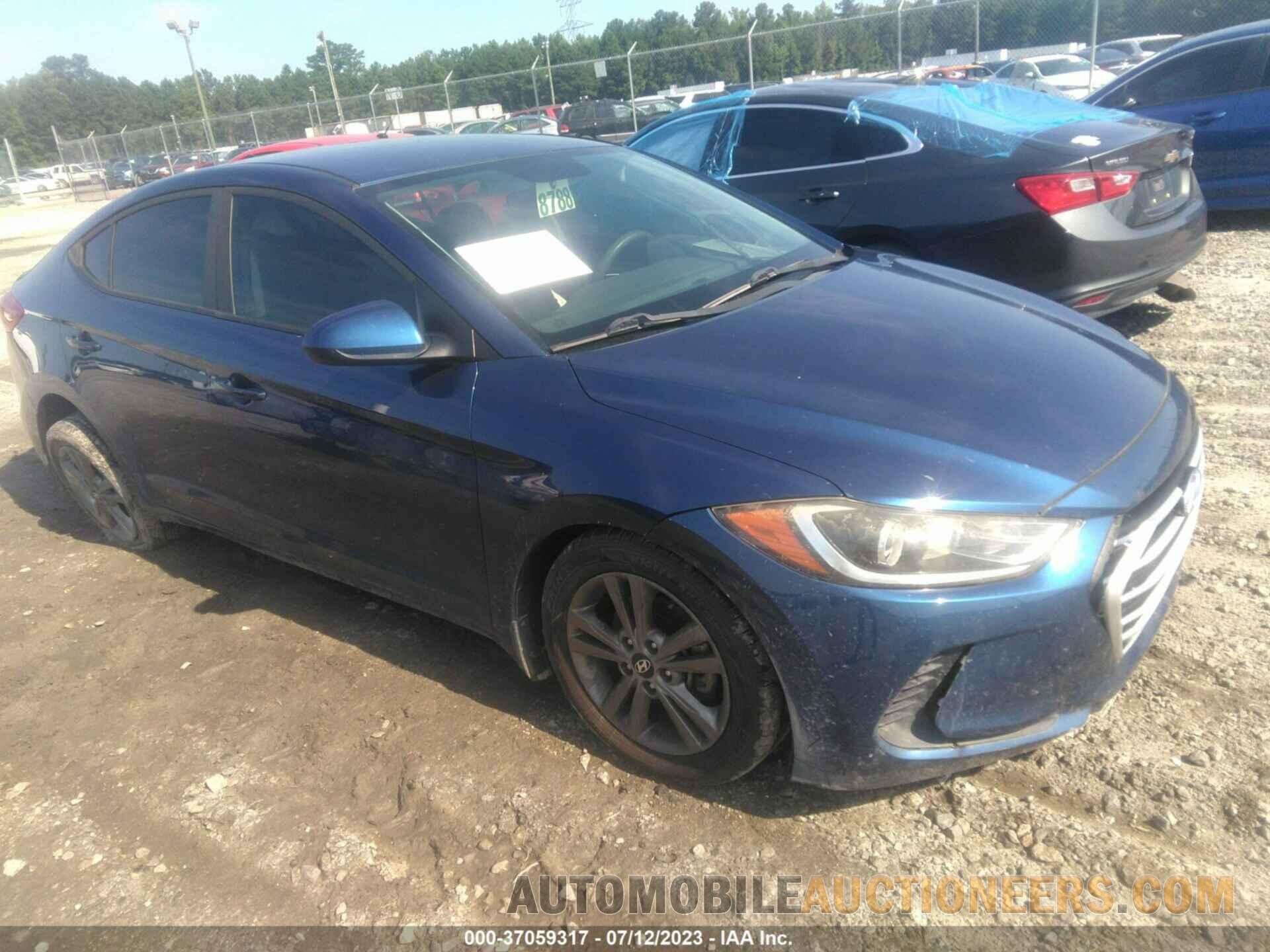 5NPD84LF3JH249947 HYUNDAI ELANTRA 2018