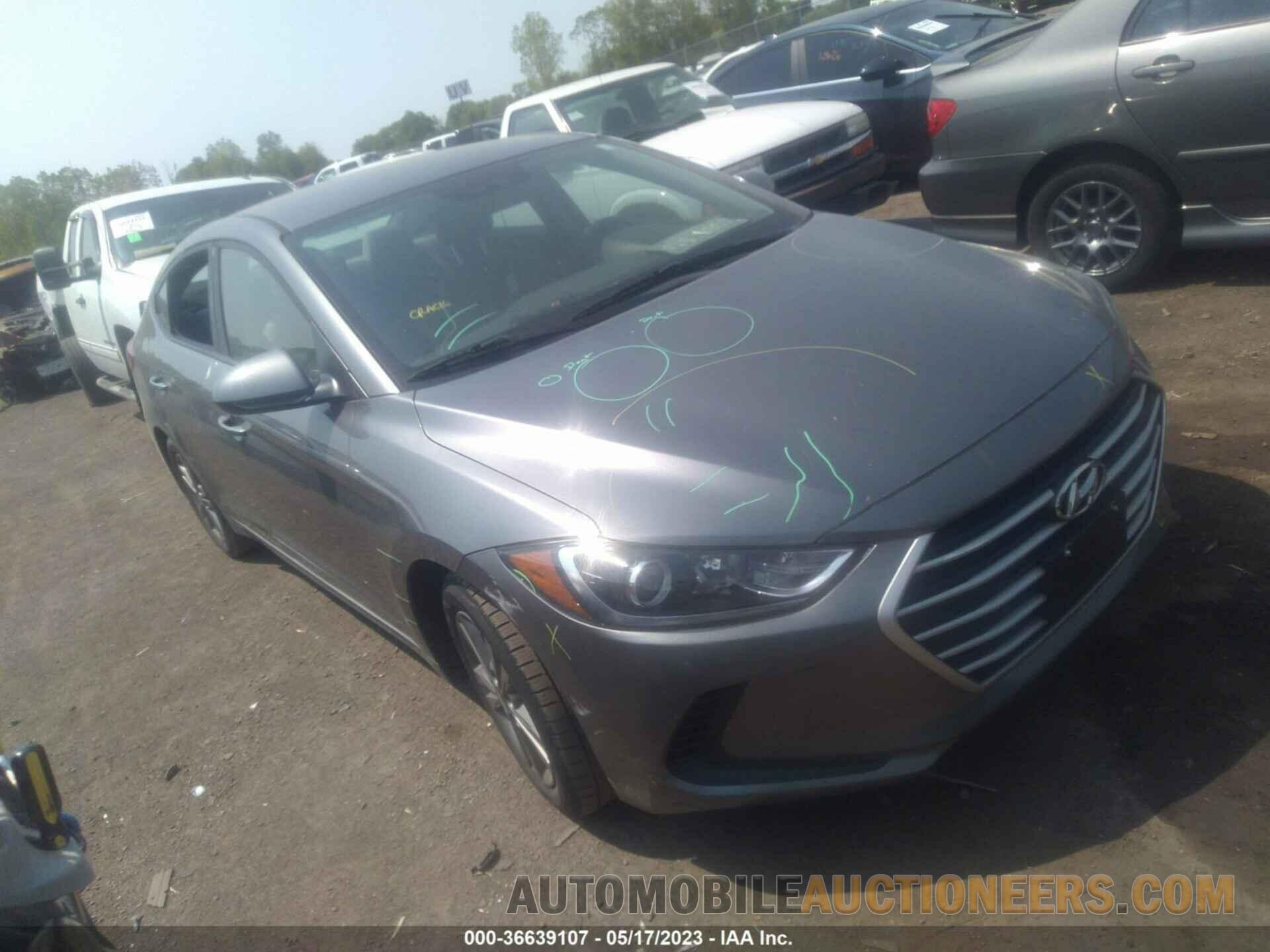 5NPD84LF3JH254520 HYUNDAI ELANTRA 2018