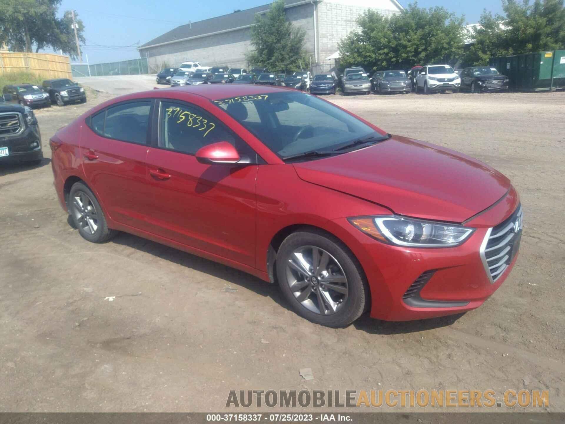 5NPD84LF3JH284391 HYUNDAI ELANTRA 2018