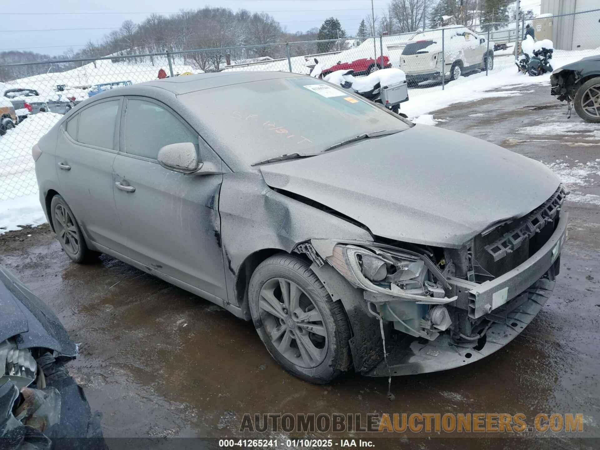 5NPD84LF3JH287694 HYUNDAI ELANTRA 2018