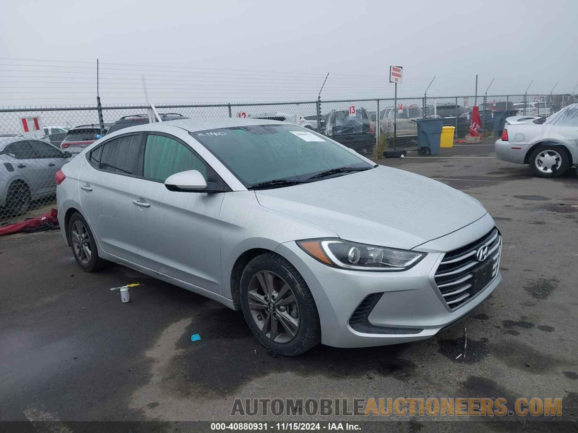 5NPD84LF3JH289476 HYUNDAI ELANTRA 2018