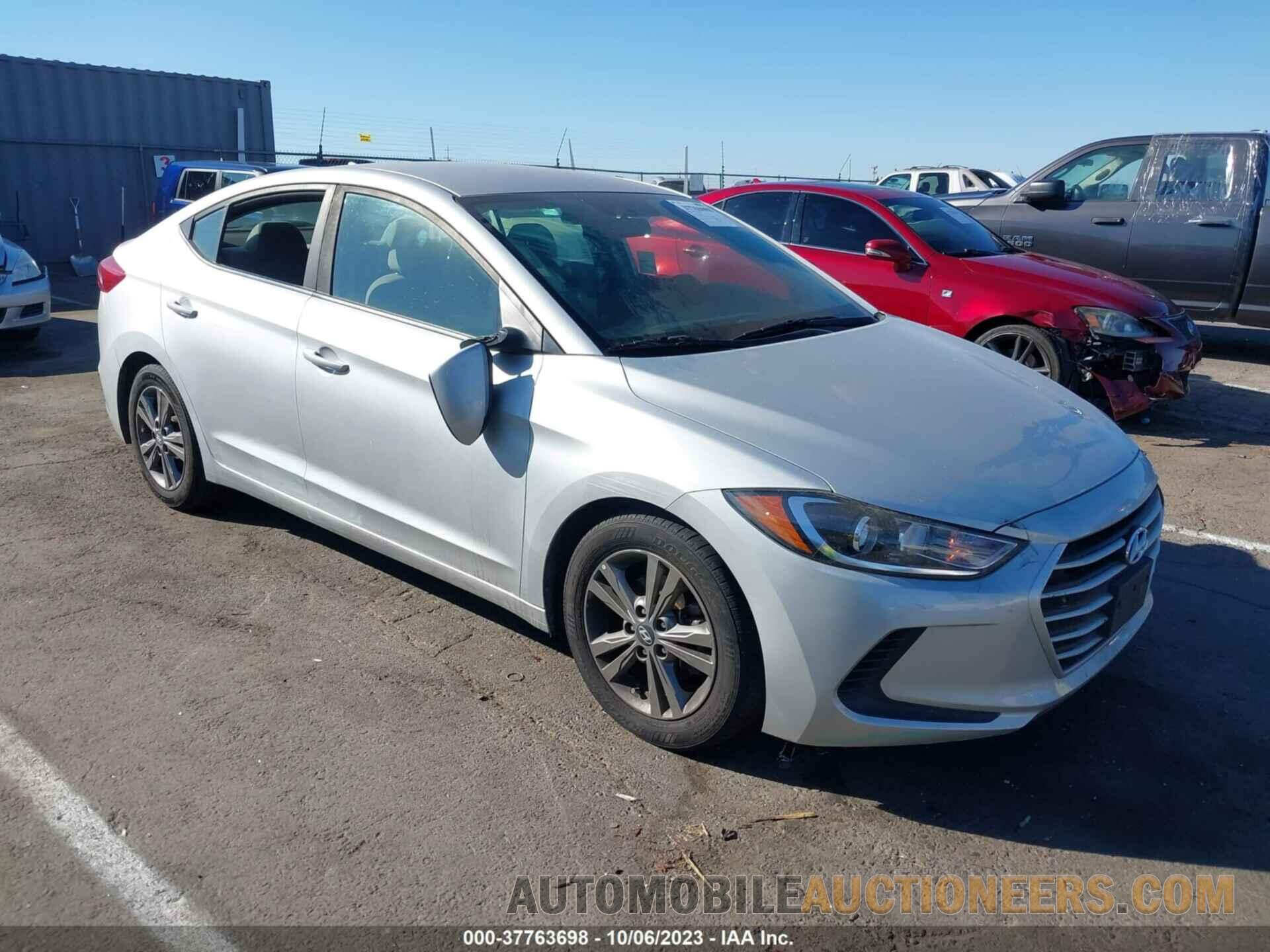 5NPD84LF3JH291888 HYUNDAI ELANTRA 2018