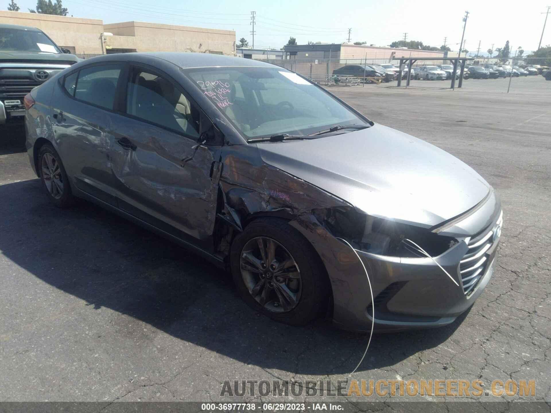 5NPD84LF3JH293057 HYUNDAI ELANTRA 2018