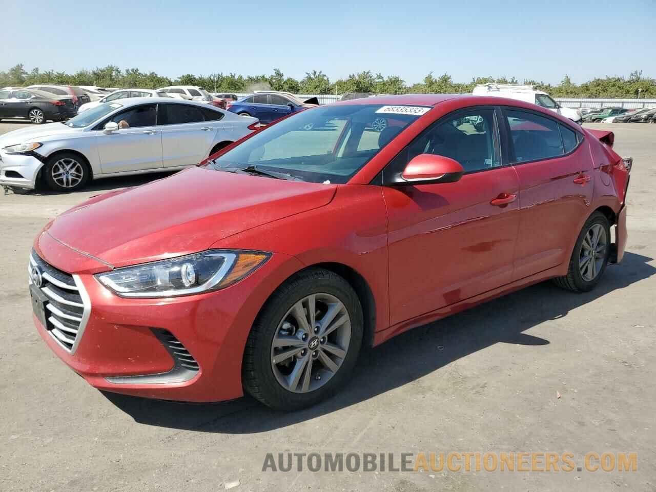 5NPD84LF3JH300203 HYUNDAI ELANTRA 2018