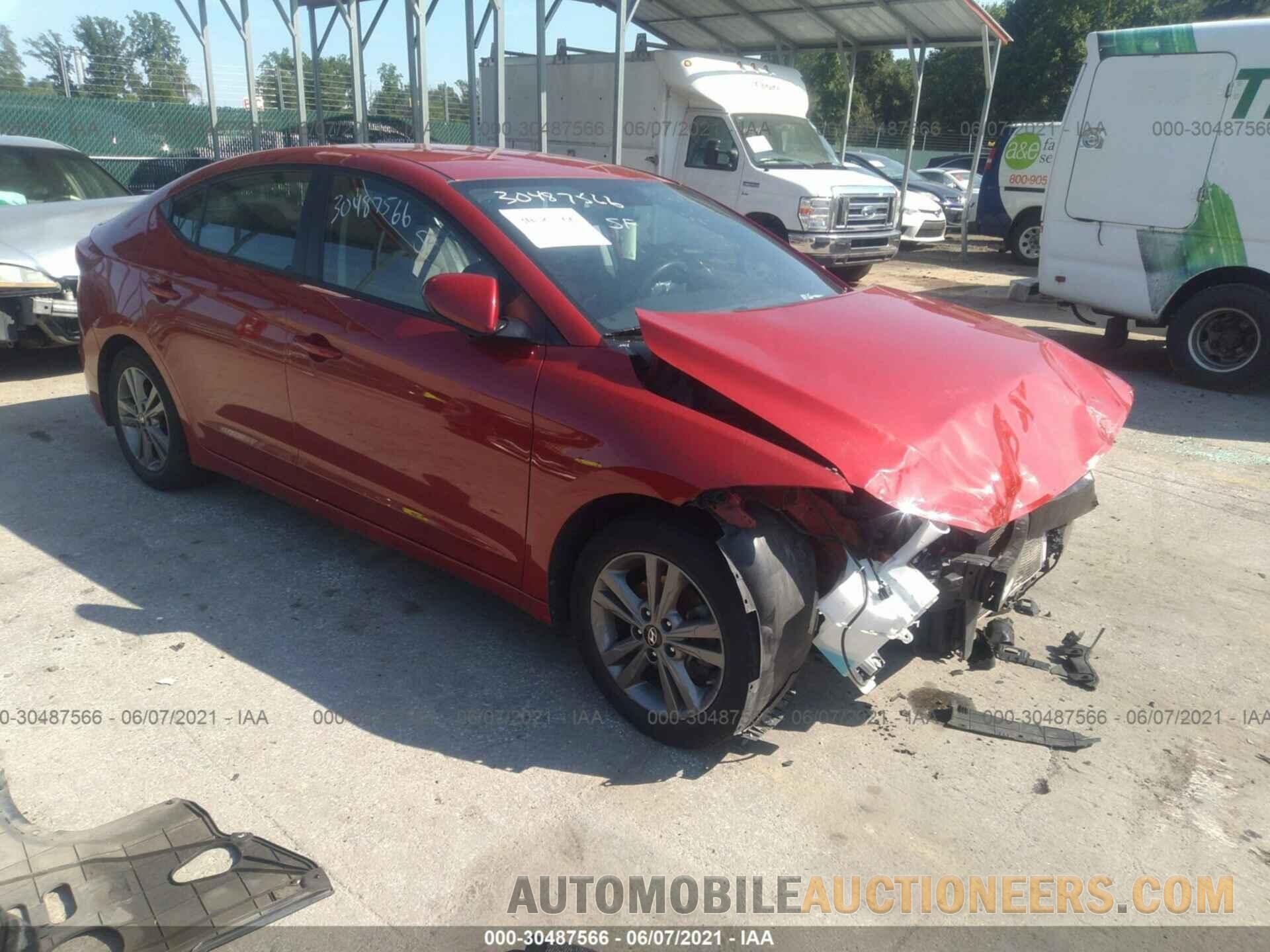 5NPD84LF3JH300850 HYUNDAI ELANTRA 2018