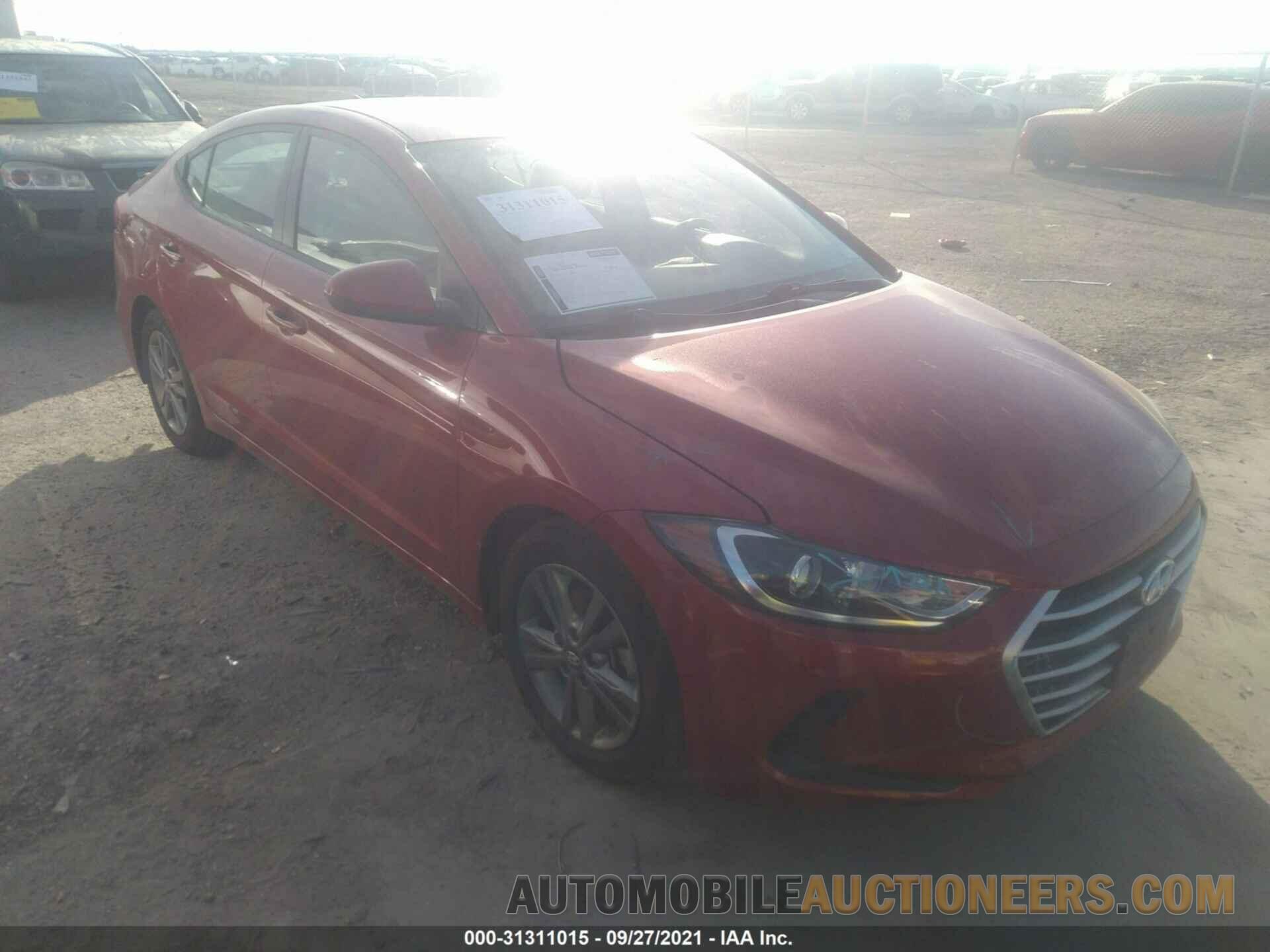 5NPD84LF3JH303523 HYUNDAI ELANTRA 2018