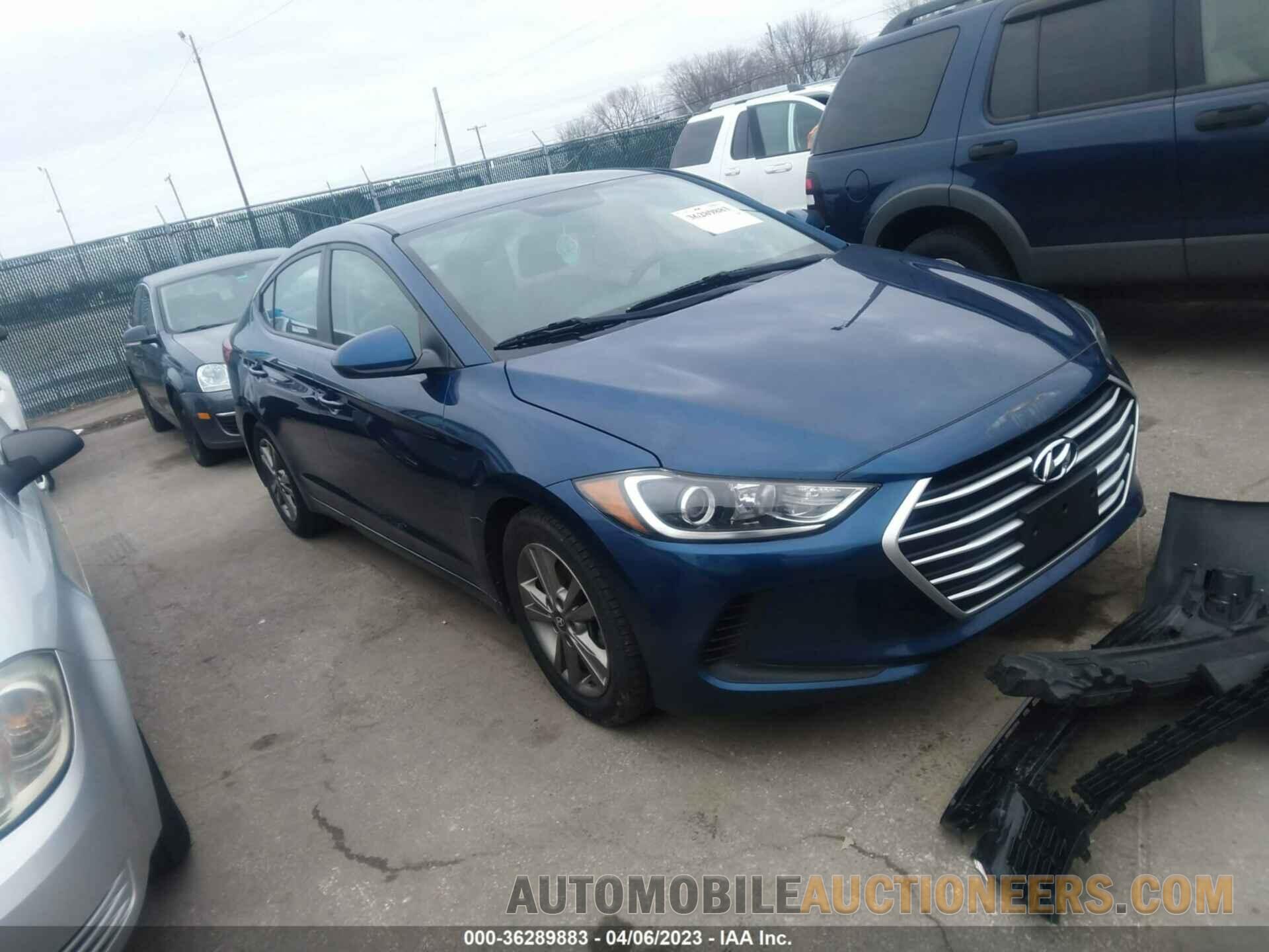 5NPD84LF3JH303702 HYUNDAI ELANTRA 2018