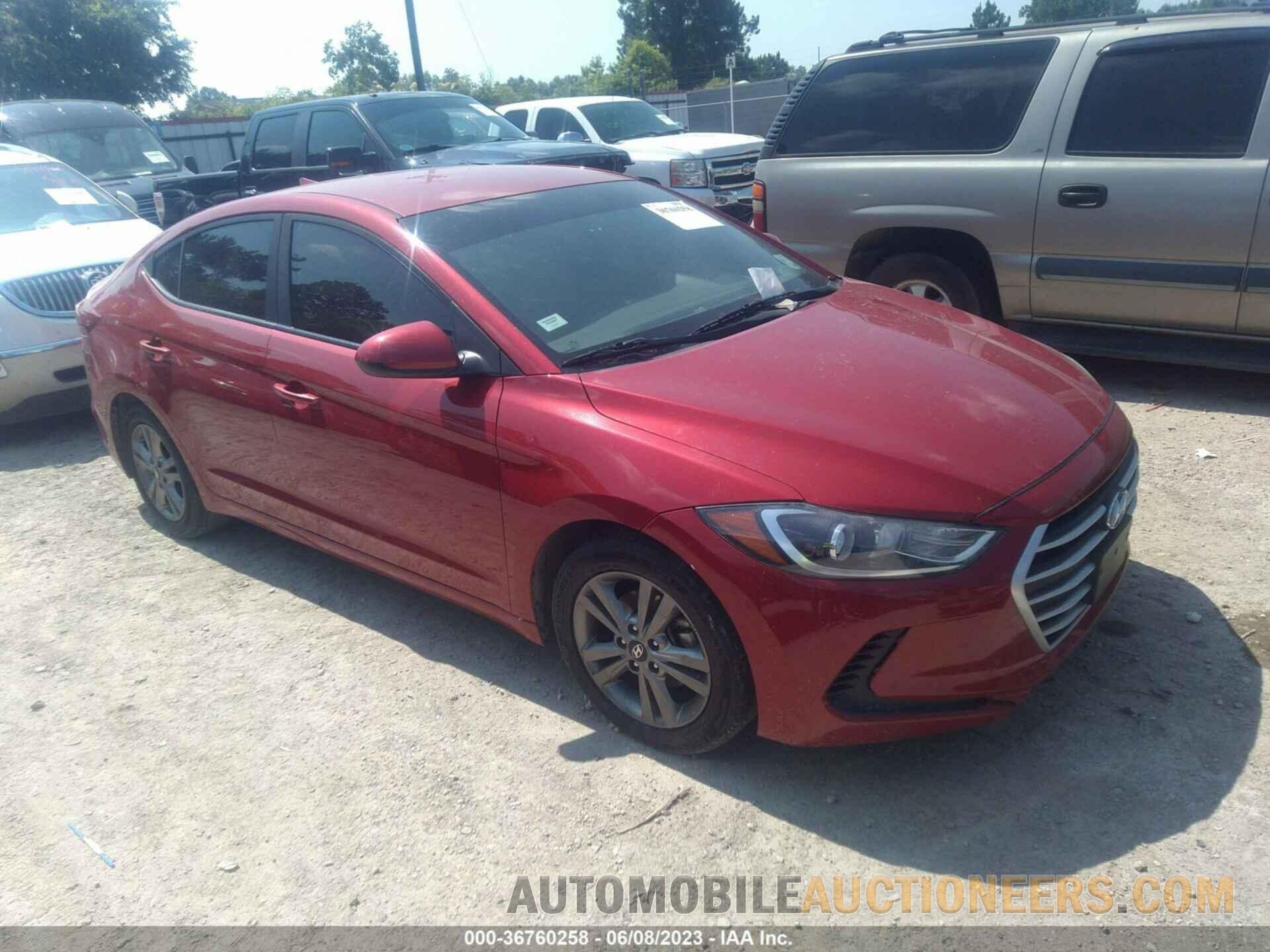 5NPD84LF3JH315624 HYUNDAI ELANTRA 2018