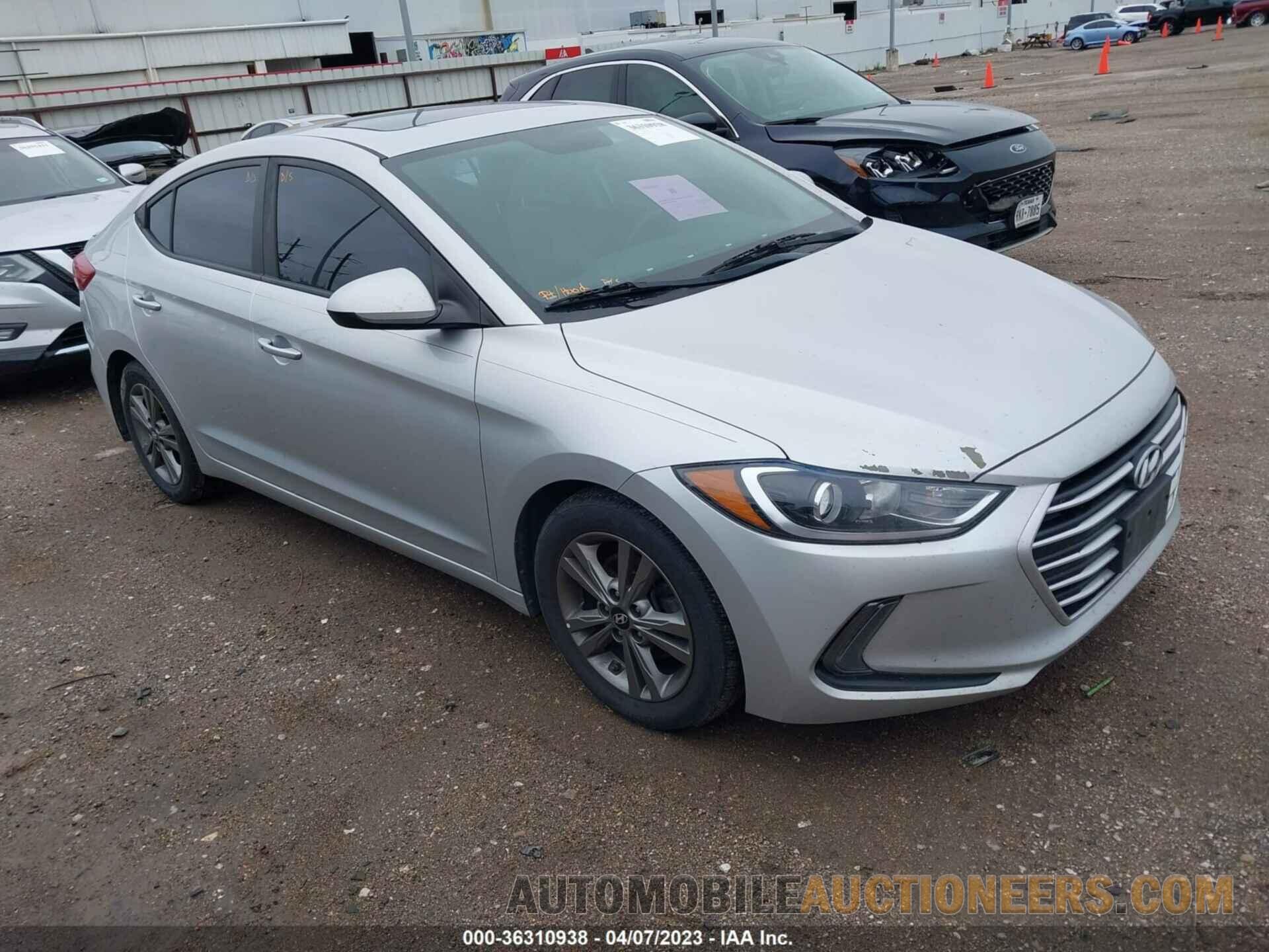 5NPD84LF3JH322041 HYUNDAI ELANTRA 2018